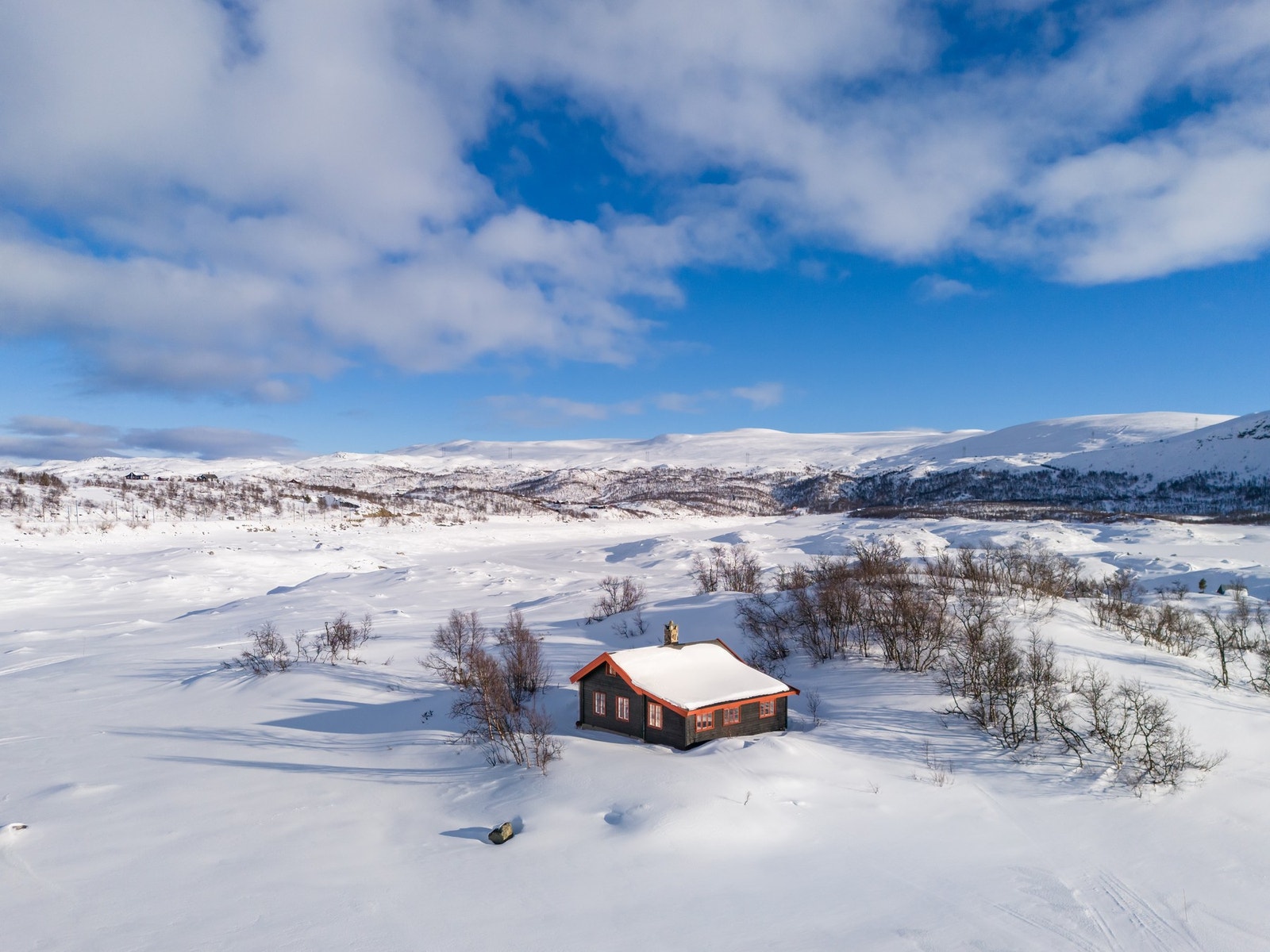 Ta skiene rett utenfor døren Galleribilde