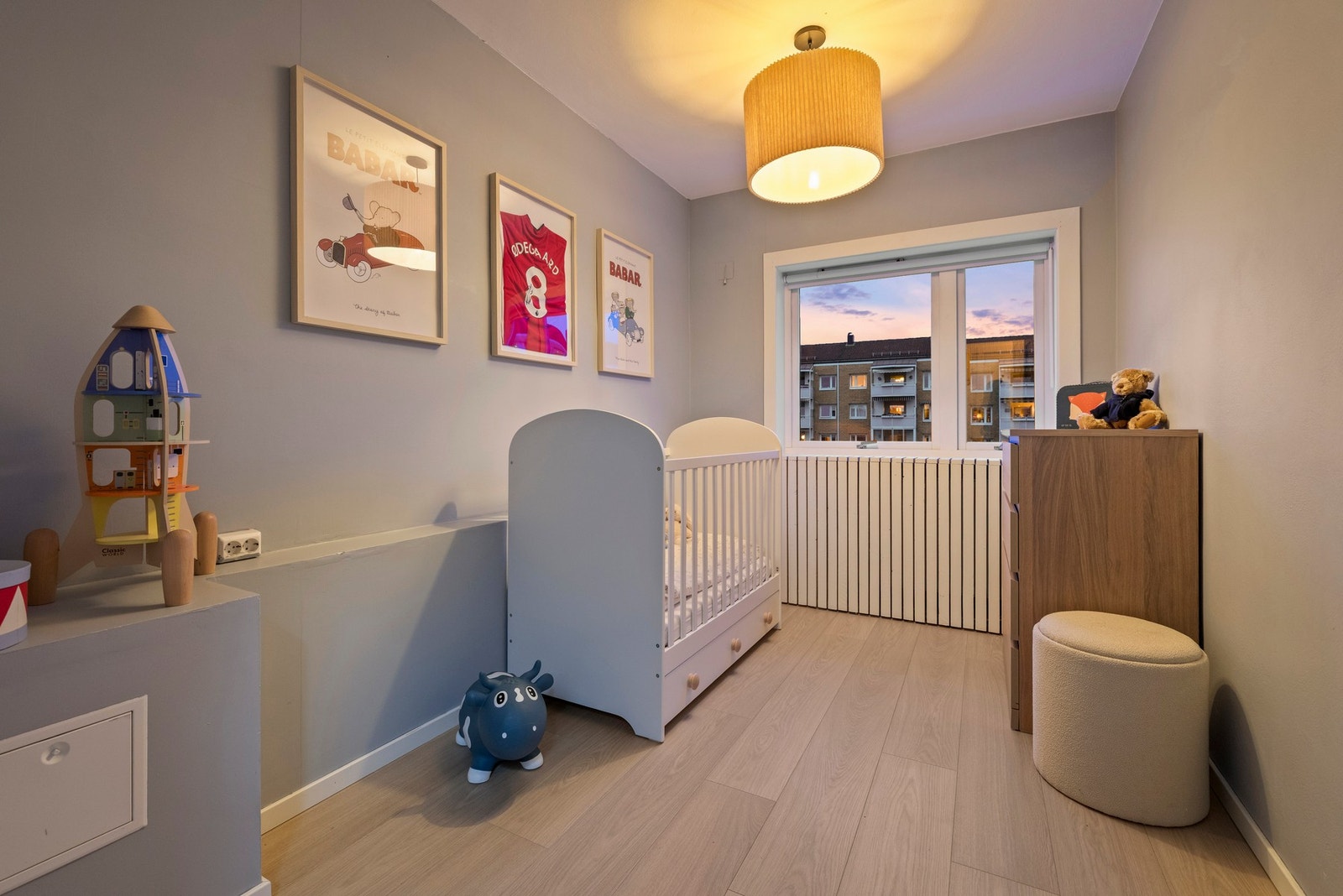 Lun kveldsstemning Galleribilde