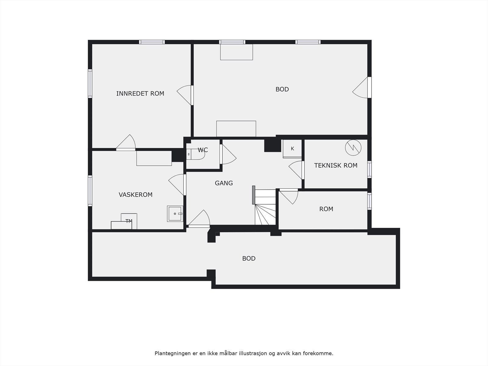 Underetasje Galleribilde