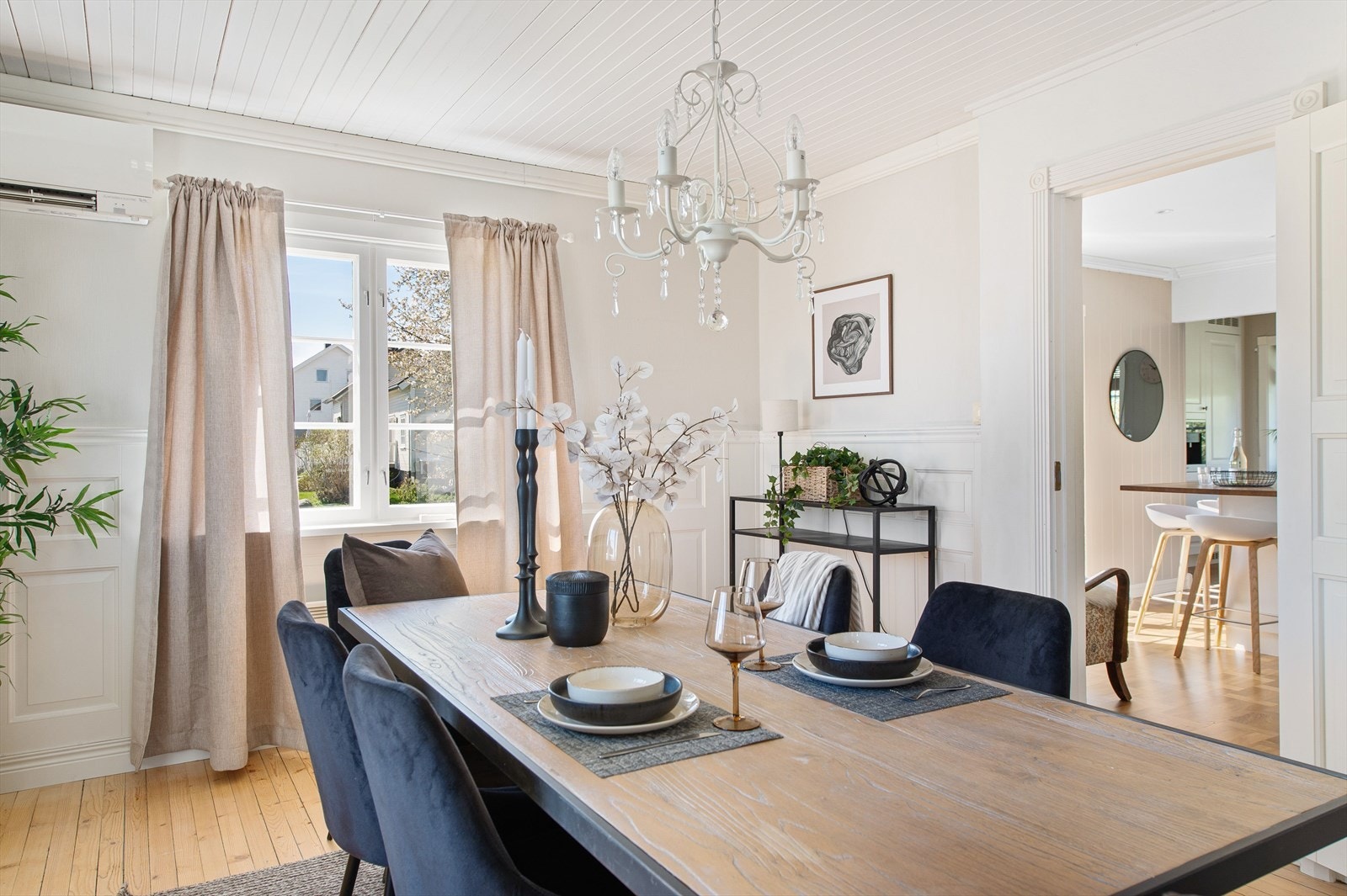 Spisestue med varmepumpe Galleribilde