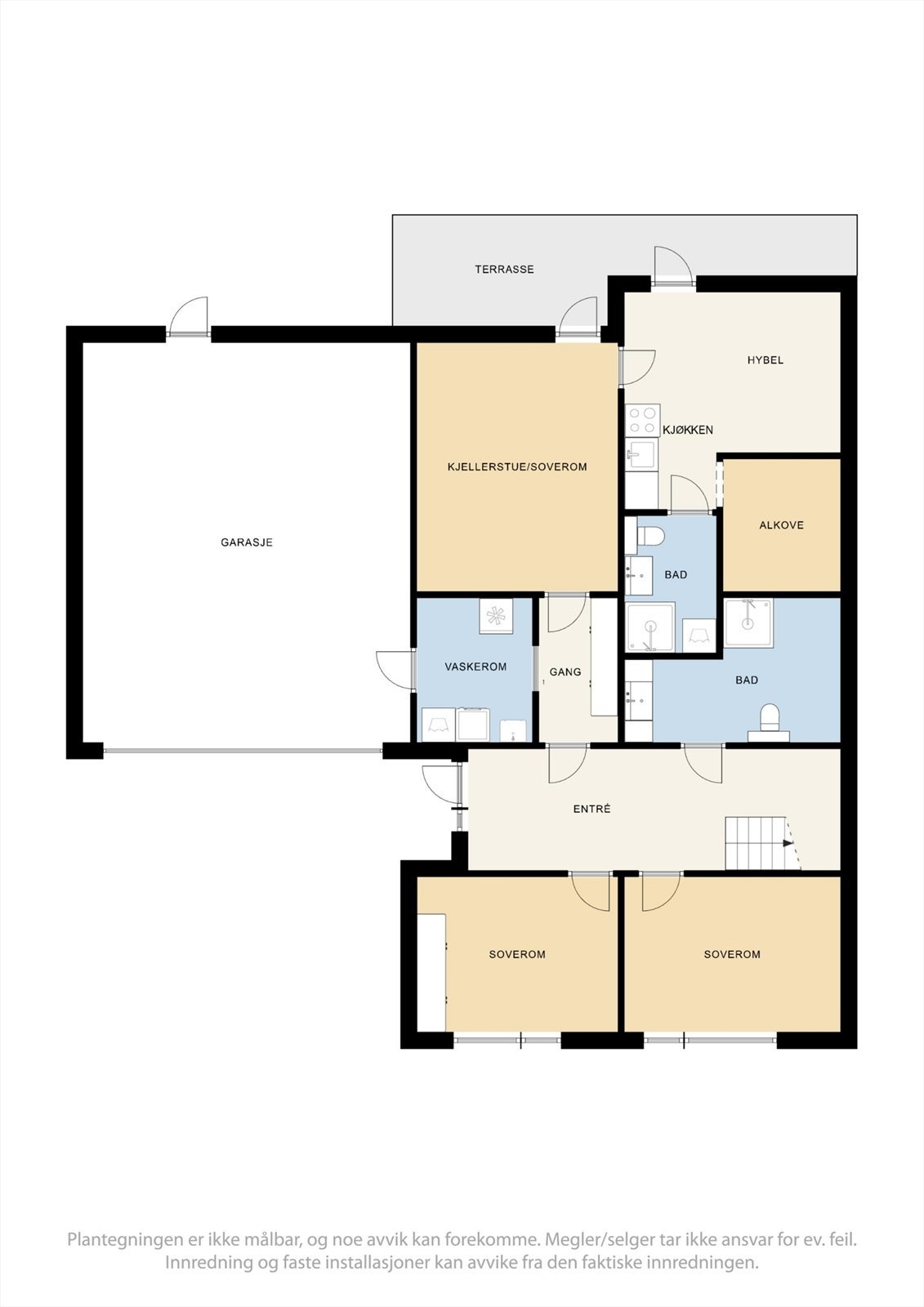 Plantegning | 1. etasje Galleribilde