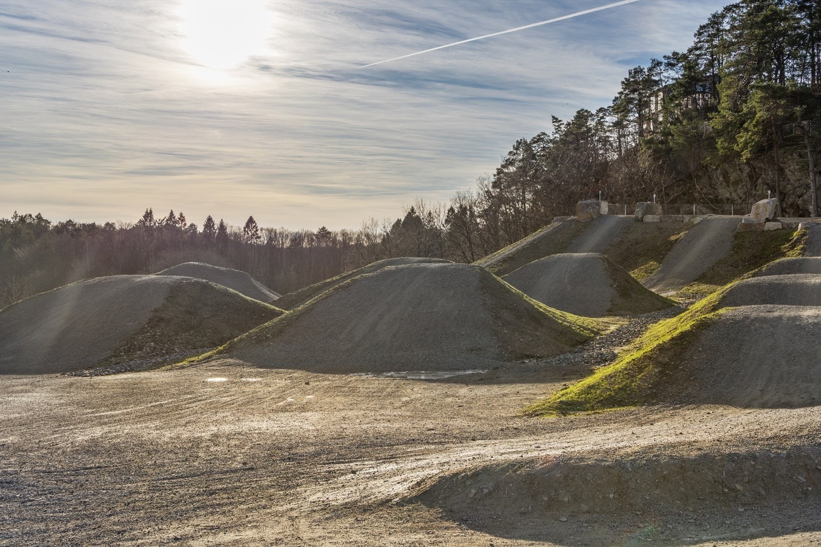 Helt ny BMX bane i nærheten. Galleribilde