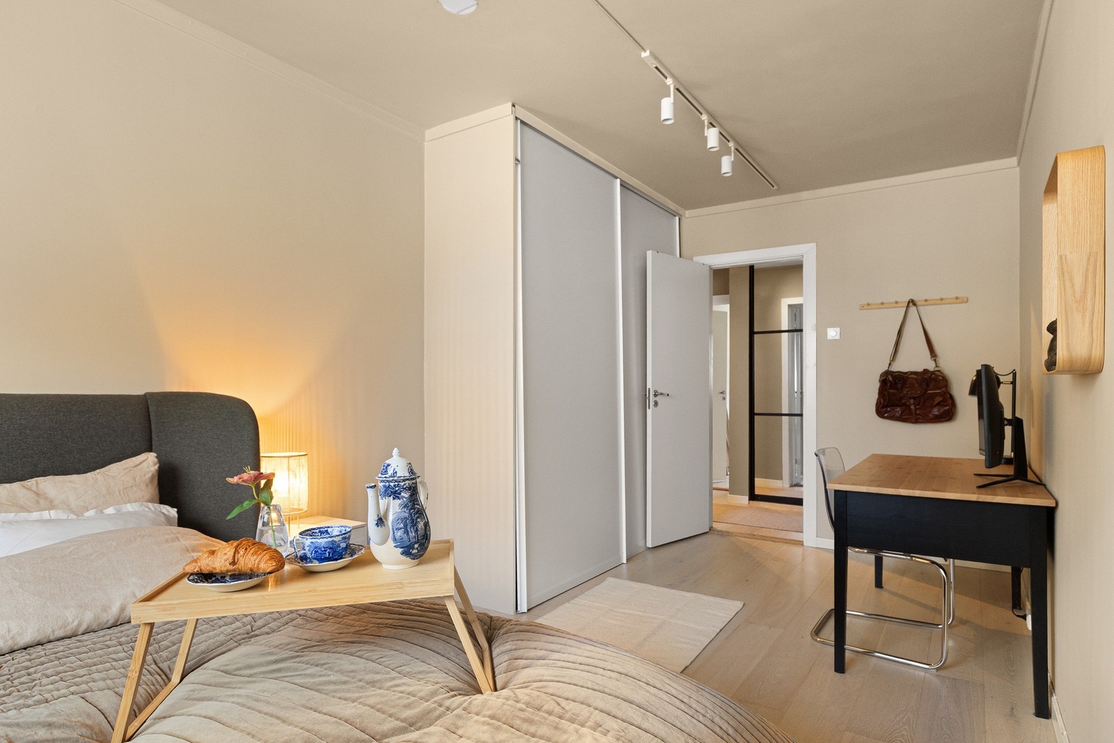 Leiligheten har to gode soverom. Galleribilde