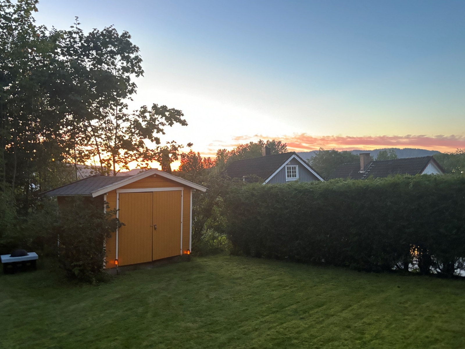 Selgers bilde av solnedgang Galleribilde