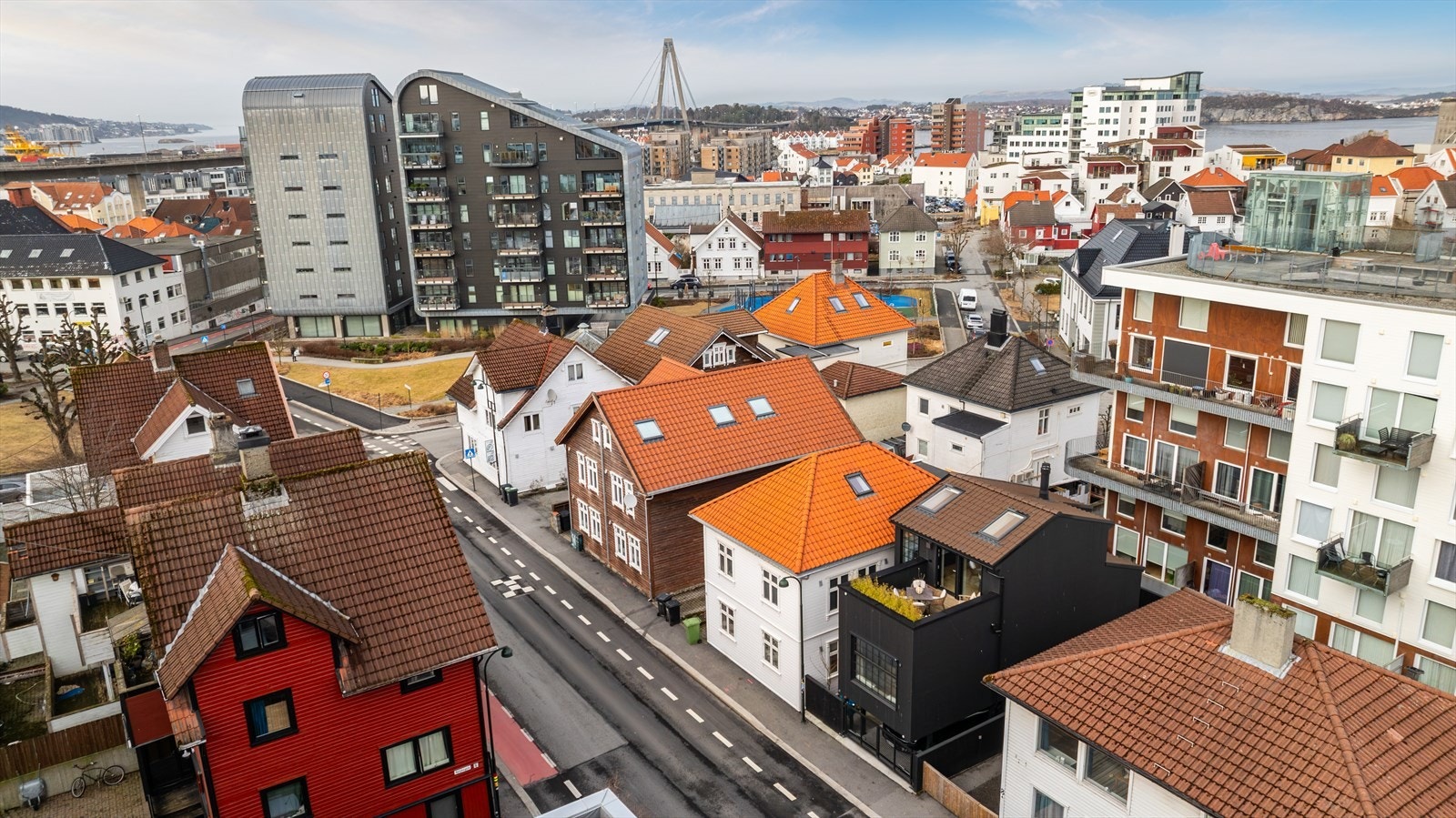 Gangavstand til alt Stavanger sentrum har å by på. Galleribilde