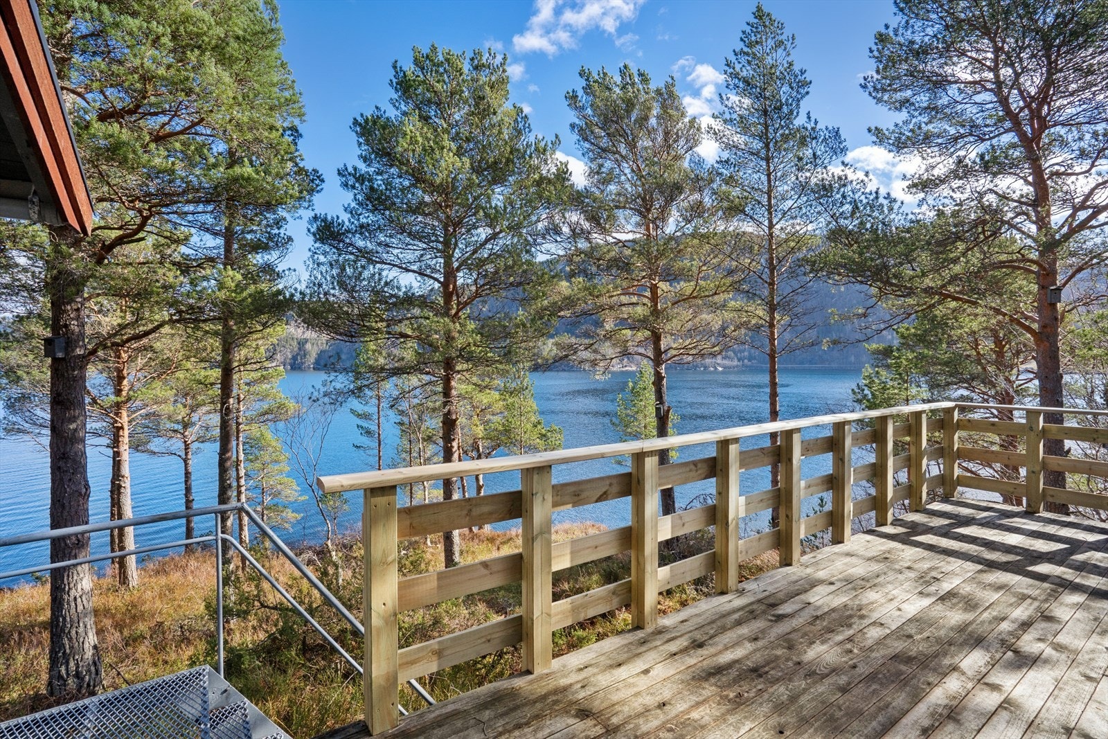 Terasse utsikt Galleribilde