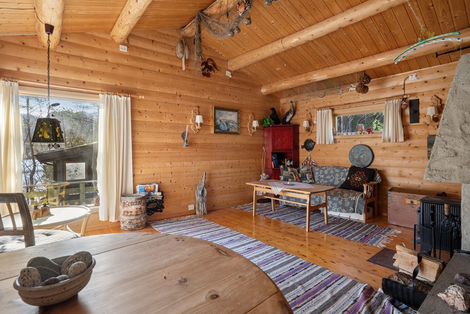 Stue mot anneks med 3 sengeplasser. Galleribilde