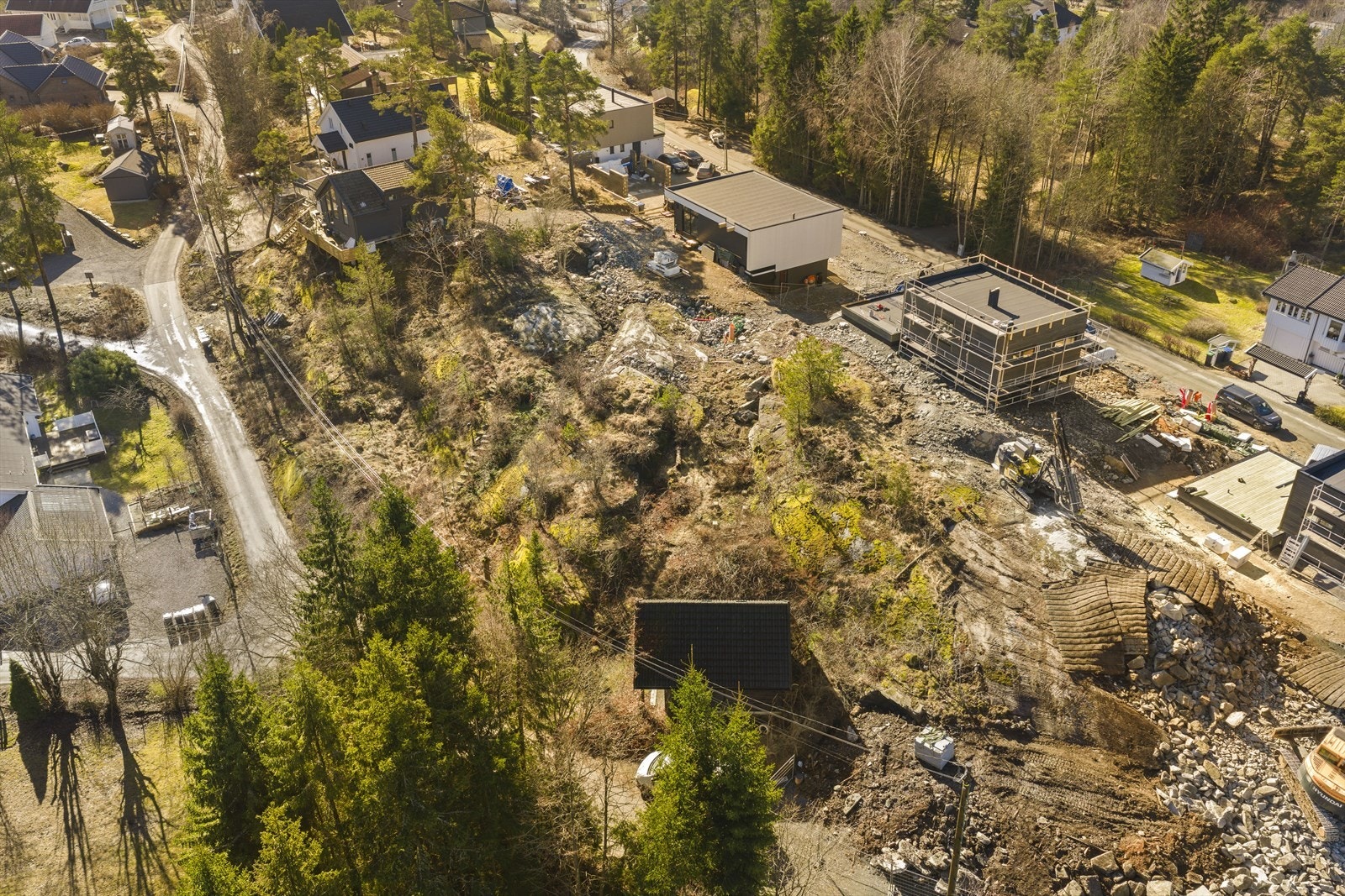 Her kan du realisere boligdrømmen i rolige og naturskjønne omgivelser. Galleribilde