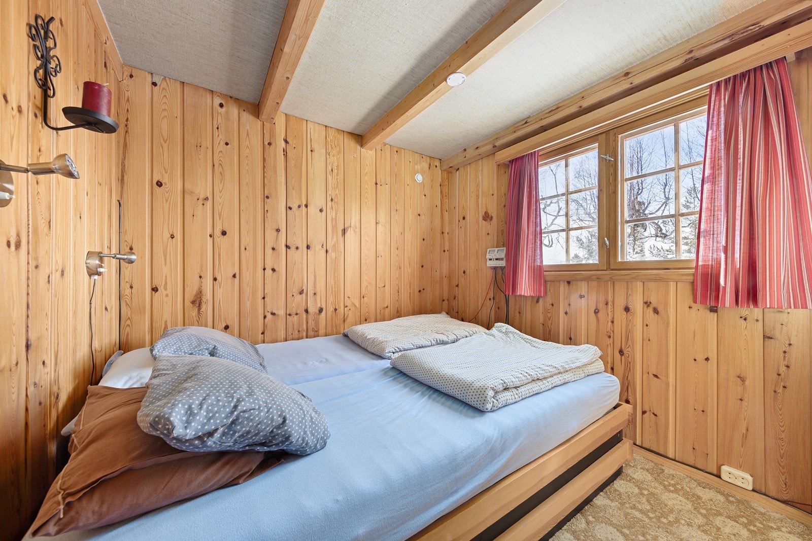 Soverom 1 - Hytta har totalt 2 soverom. Galleribilde