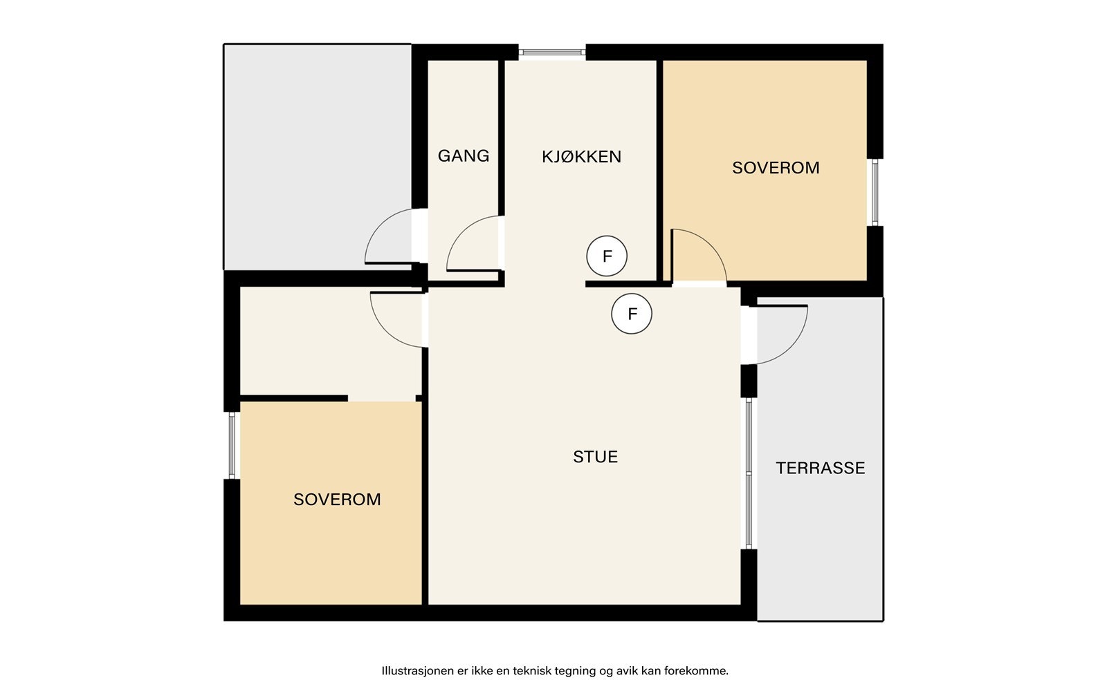 Plantegning. Galleribilde