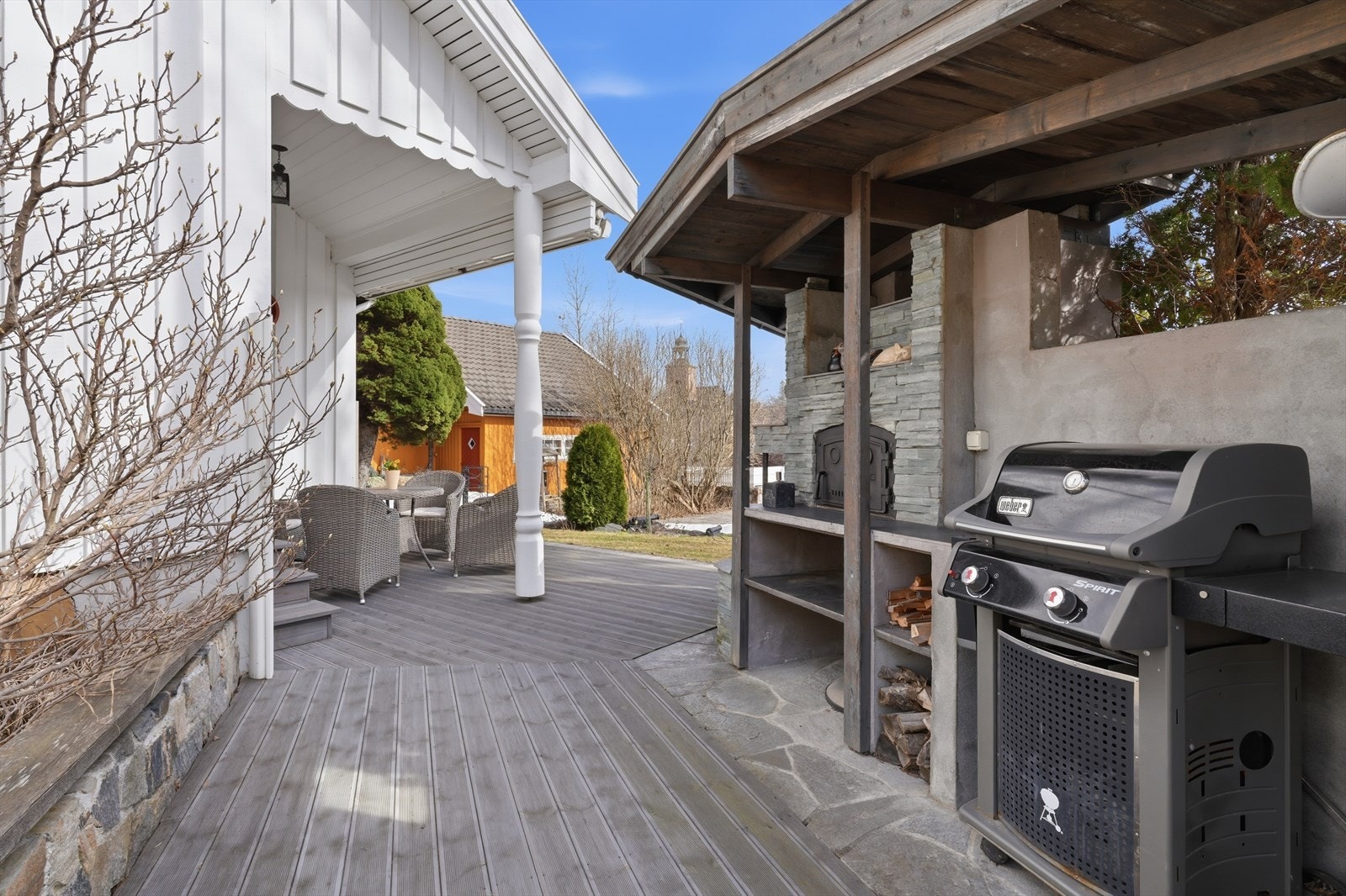 Utekjøkken. Galleribilde