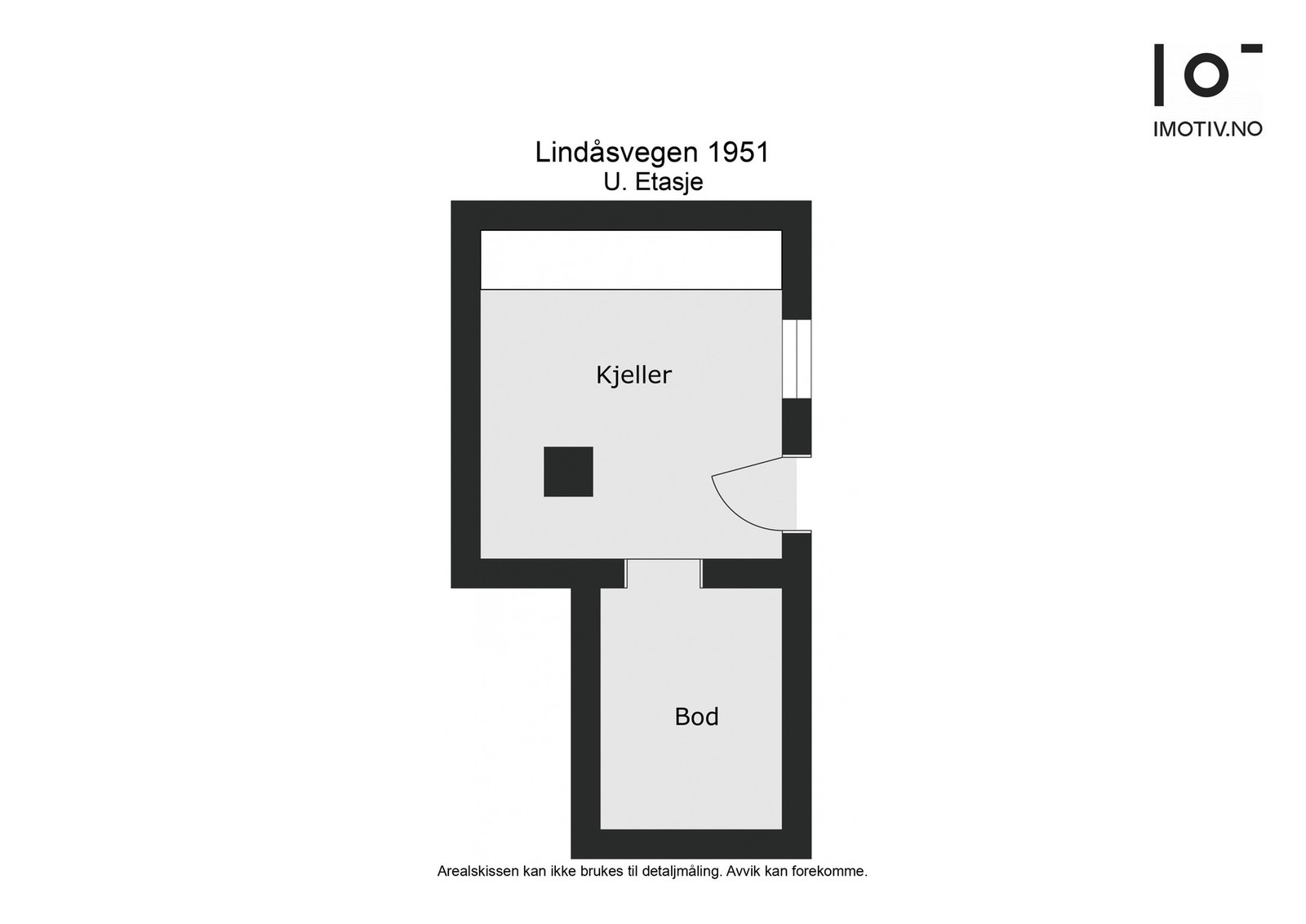 Plantegning kaldkjeller Galleribilde