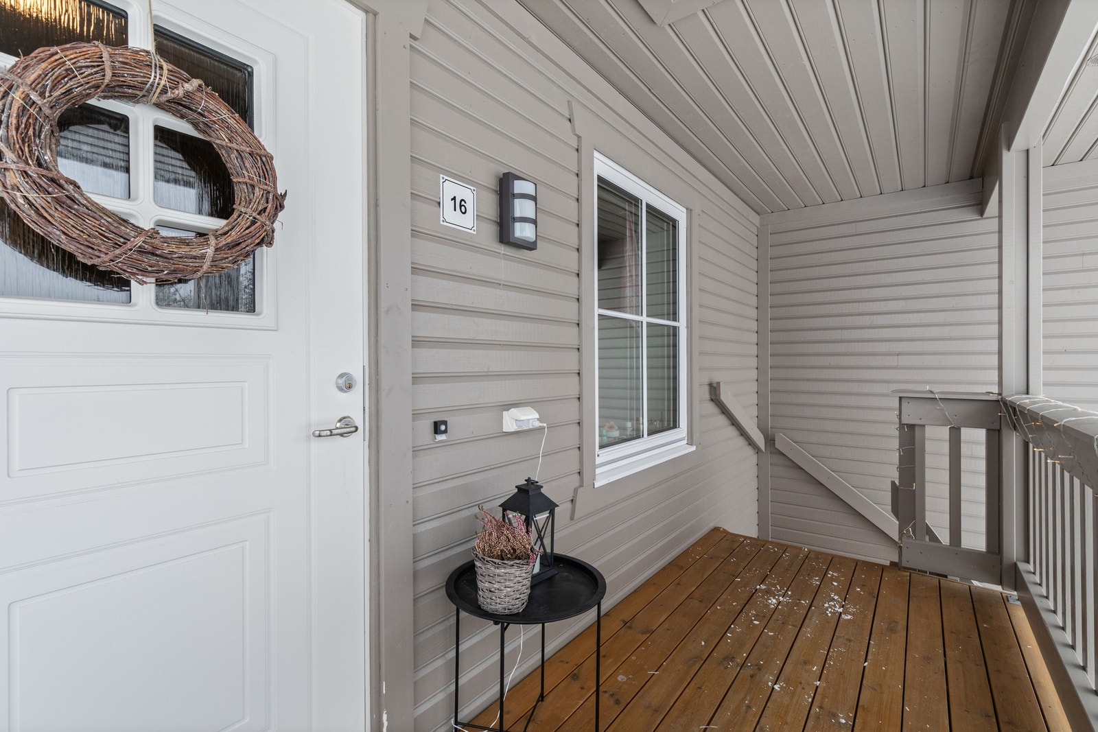 Koselig plass ved inngangsdøren. Galleribilde