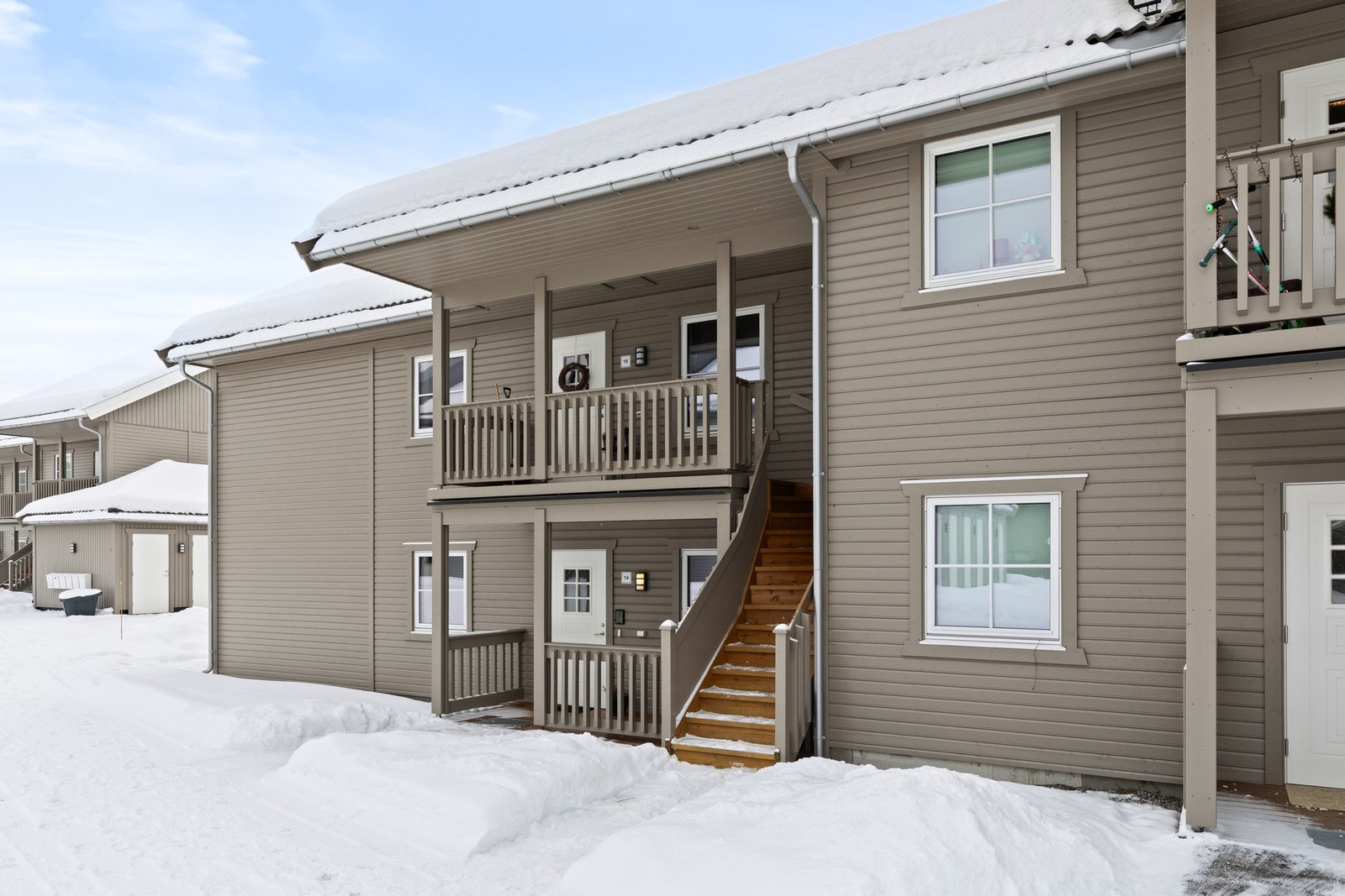 Leiligheten ligger i andre etasje. Galleribilde