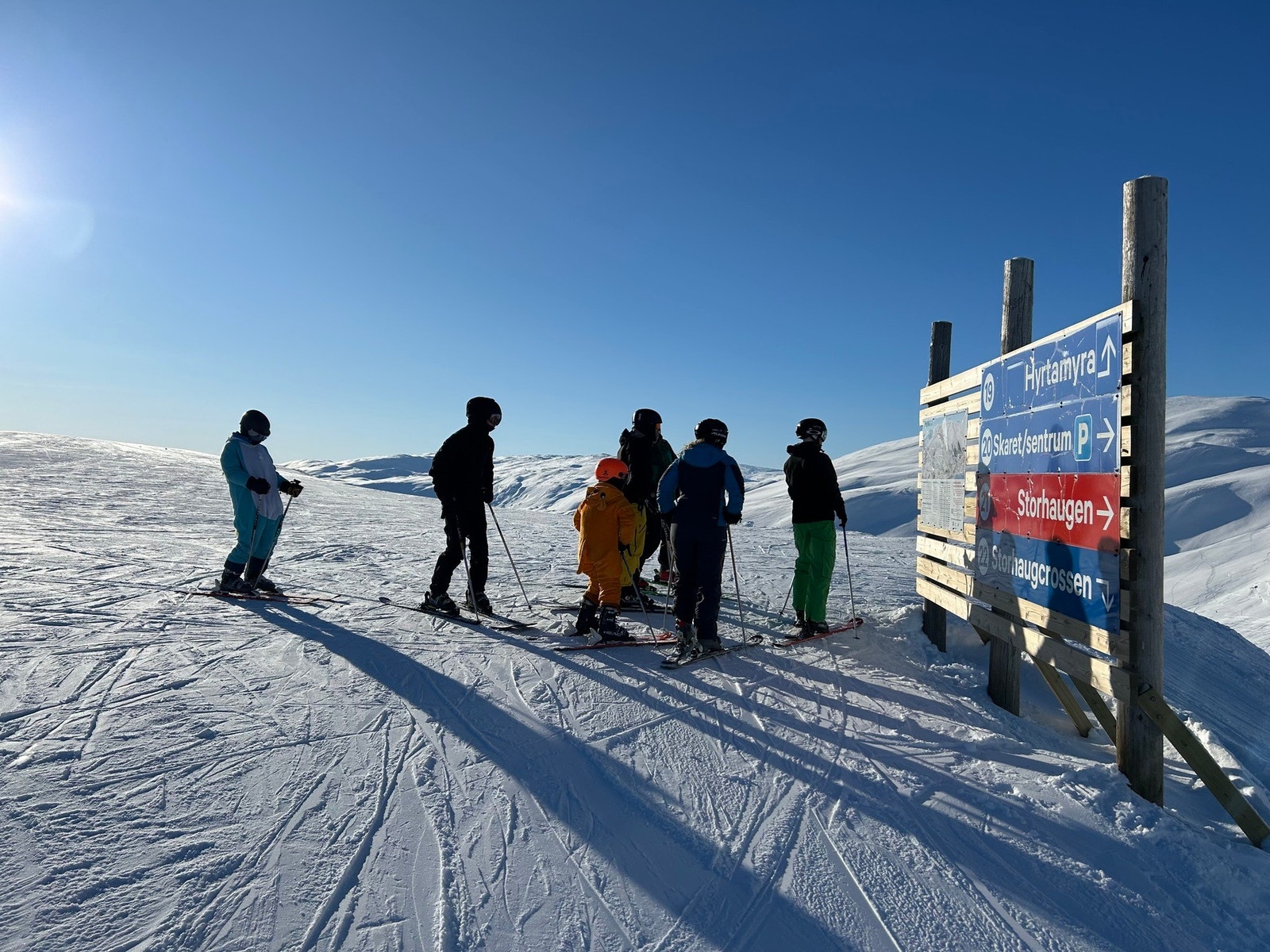 Foto fra alpinanlegget i Myrkdalen Galleribilde