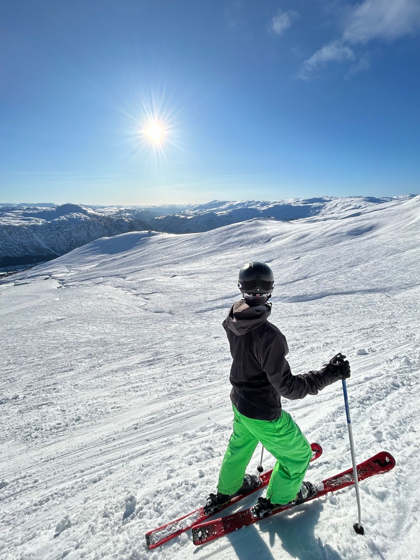 Foto fra alpinanlegget i Myrkdalen Galleribilde