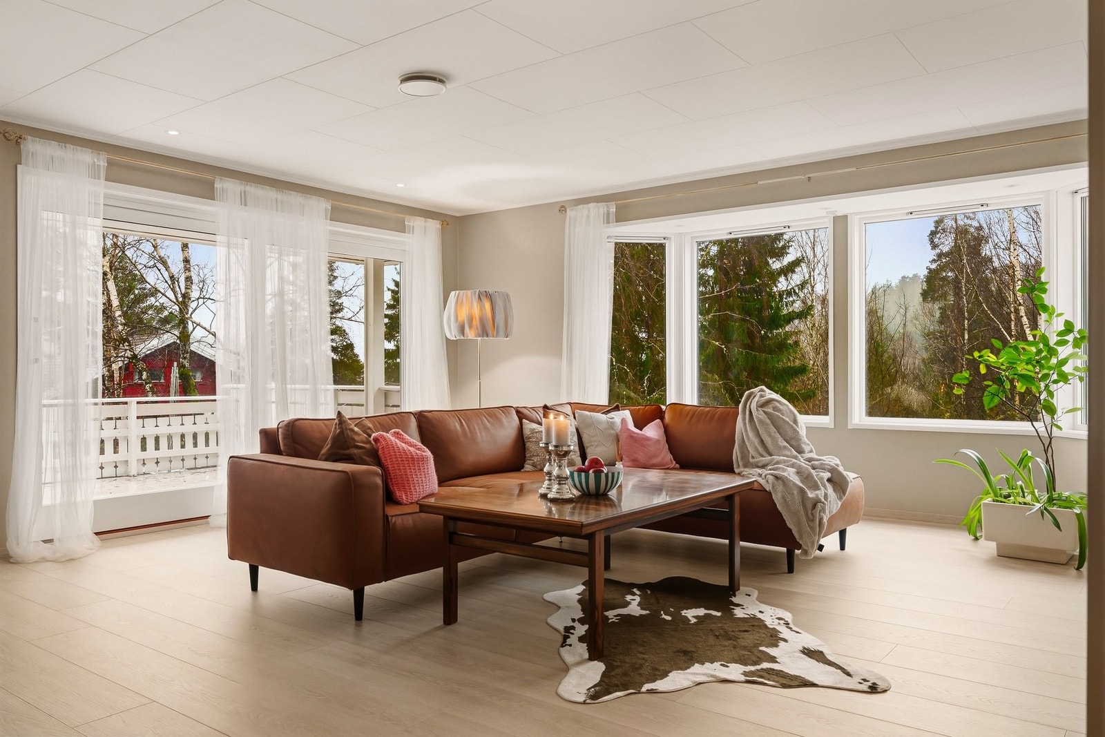 Lys og fin stue Galleribilde