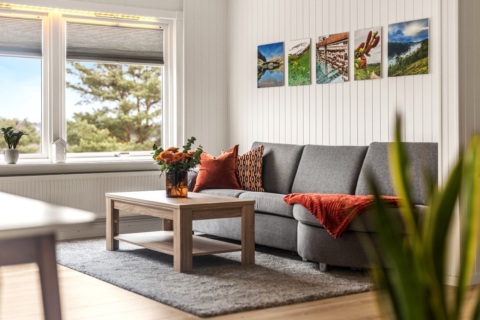 Vinduene med 2-lags isolerglass ble skiftet i regi av borettslaget i 1991. Galleribilde