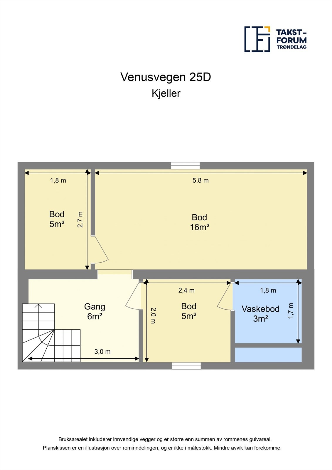 Planskisse - Kjeller Galleribilde