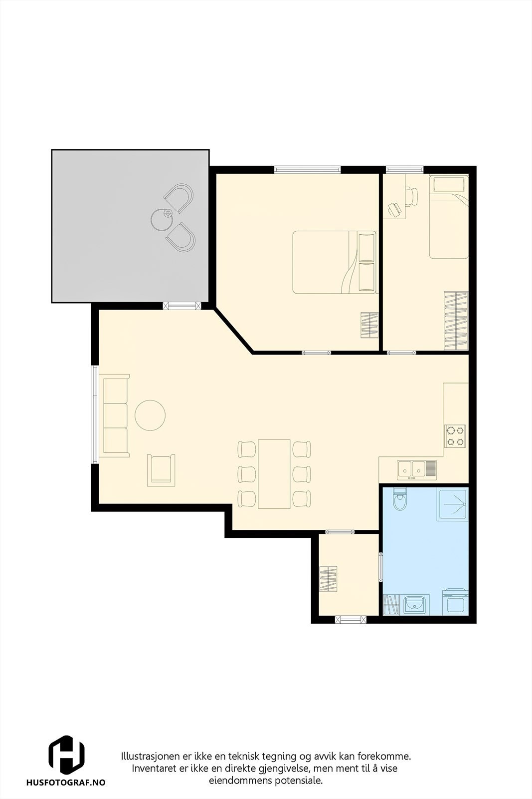 Plantegning. Galleribilde