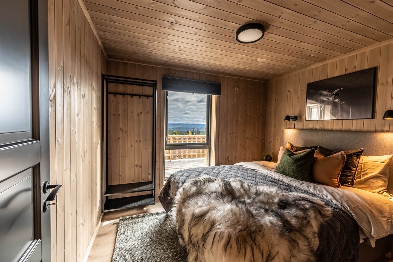 Interiørbilder fra en lik hytte. Farger og produkter kan avvike fra leveransen. Galleribilde