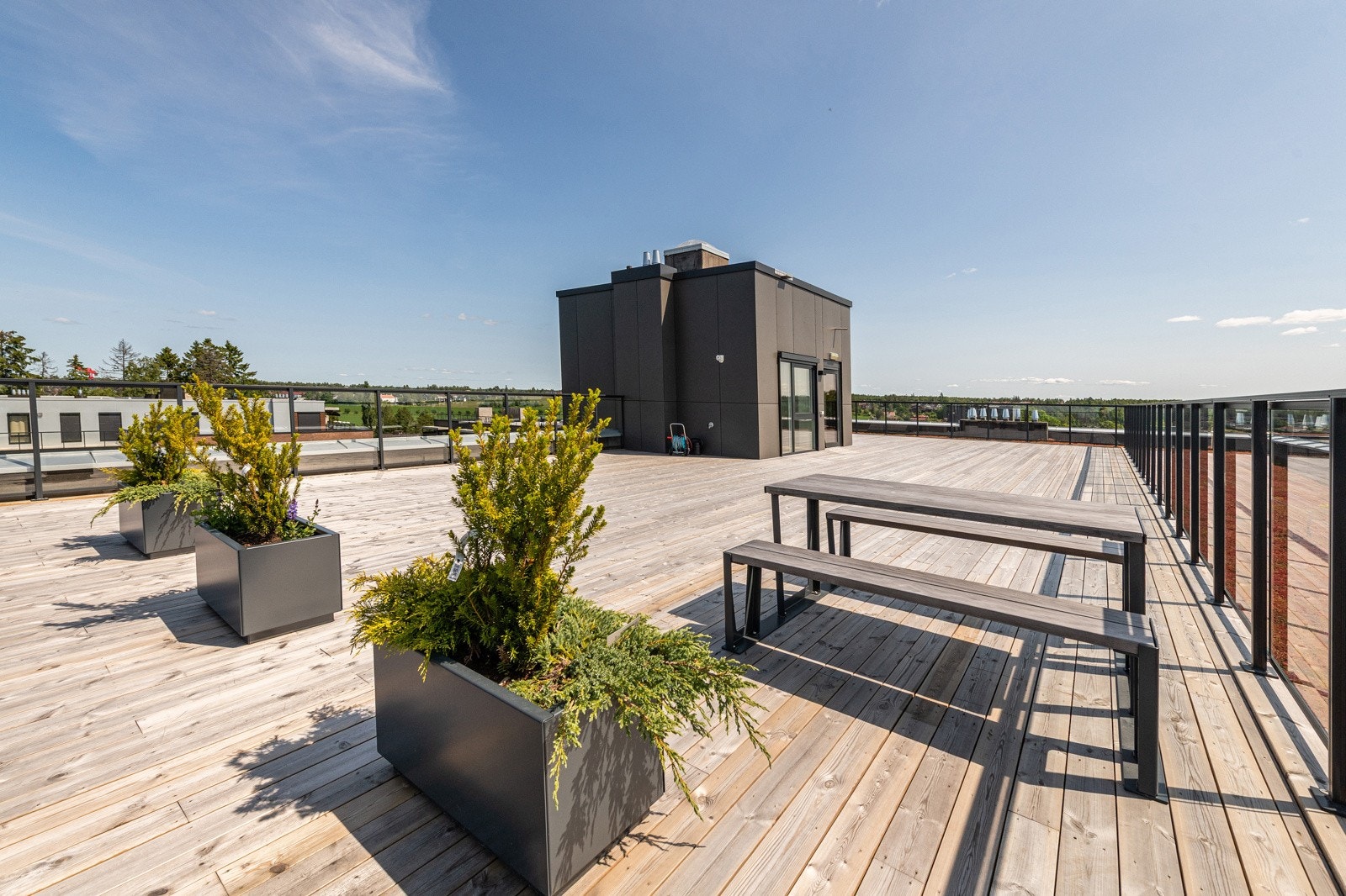 Felles takterrasse på hus C Galleribilde