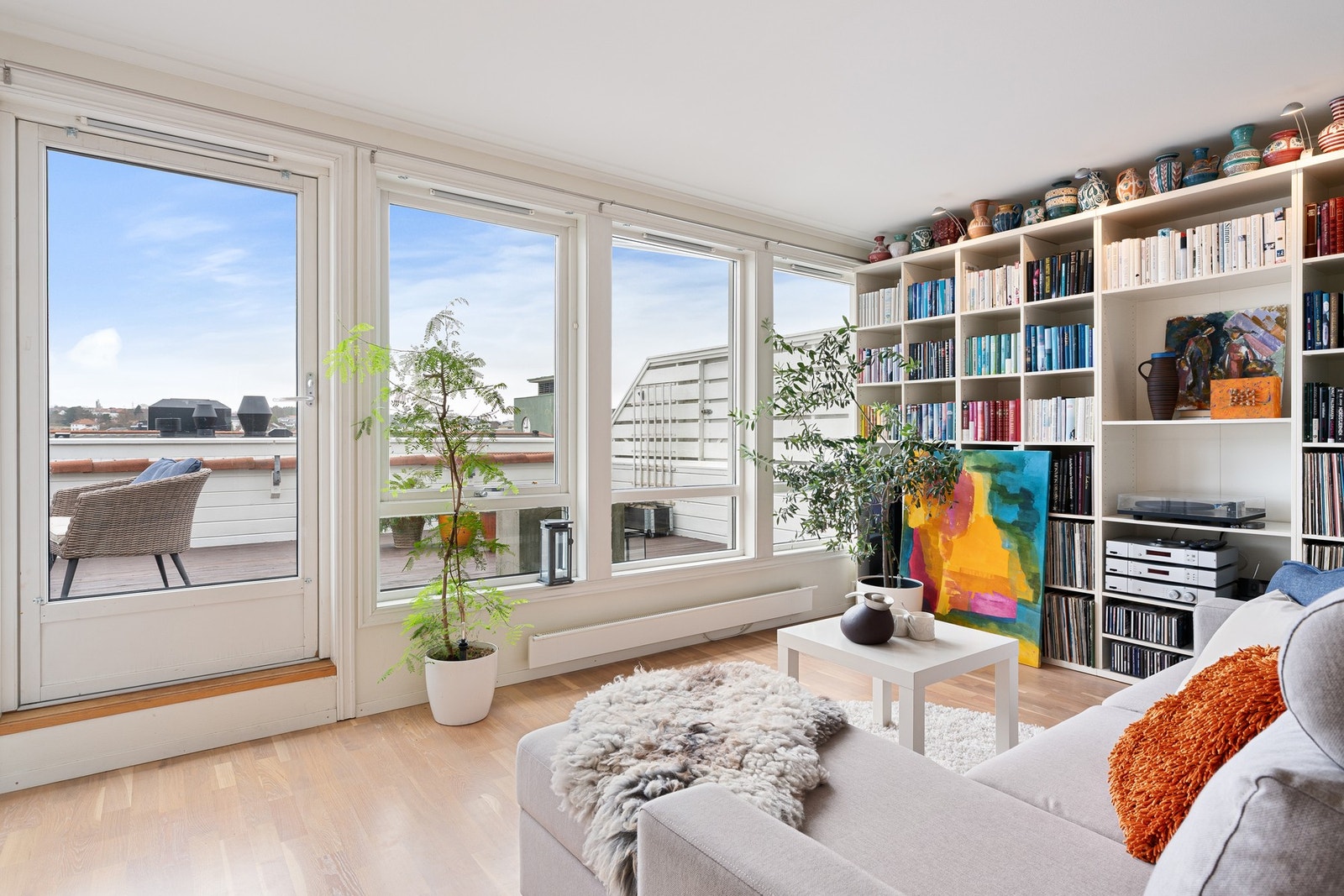 TV-stue Galleribilde