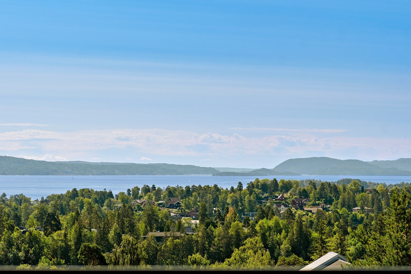 Panoramautsikt fra takterrassen. Galleribilde