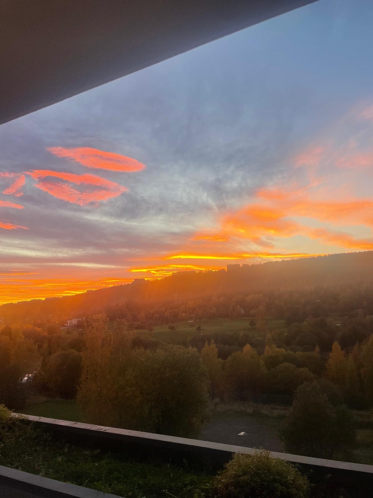 Utsikten fra balkongen er åpen og gir en god romfølelse. Galleribilde