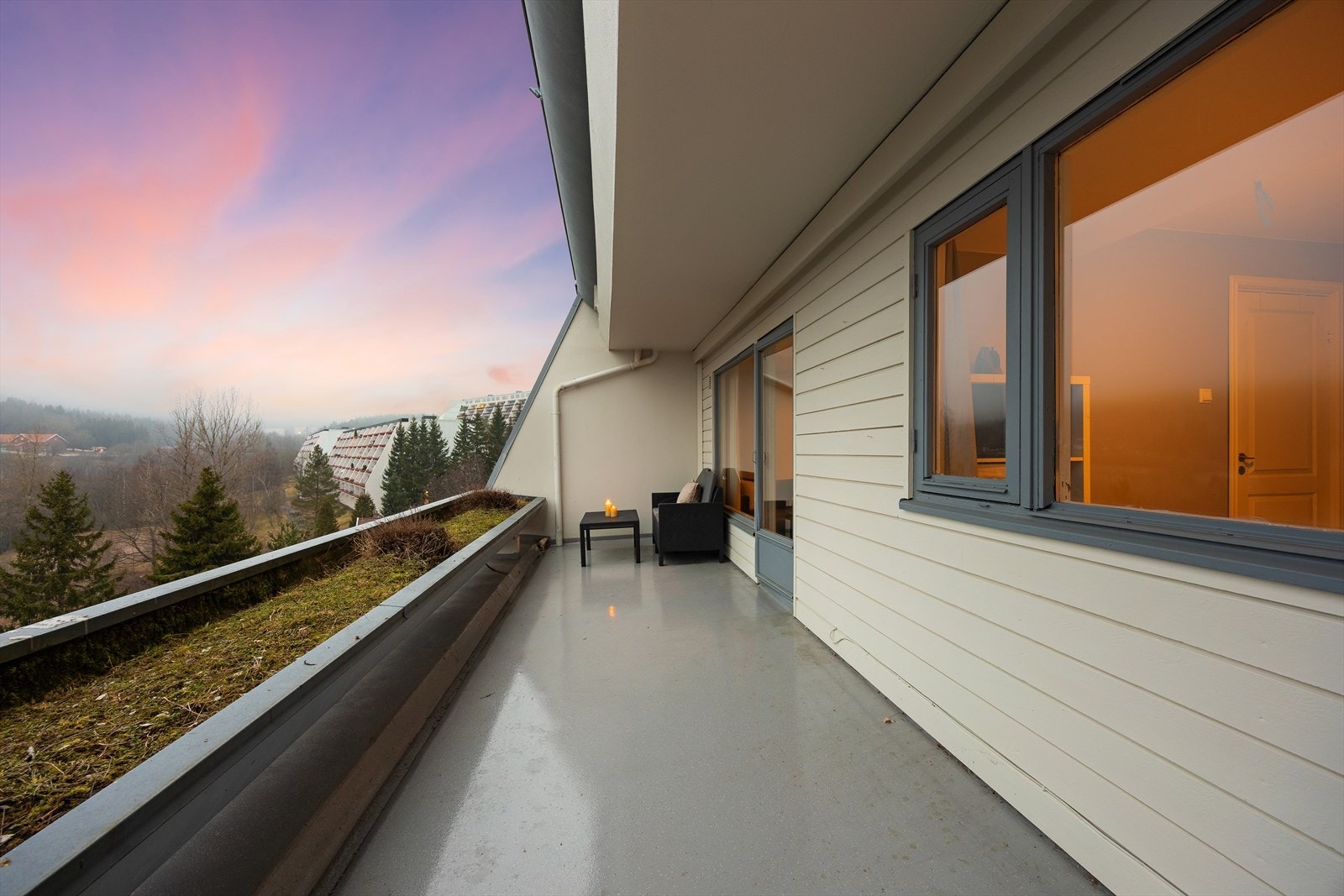 Ákonto varmtvann er inkludert i felleskostnadene. Galleribilde