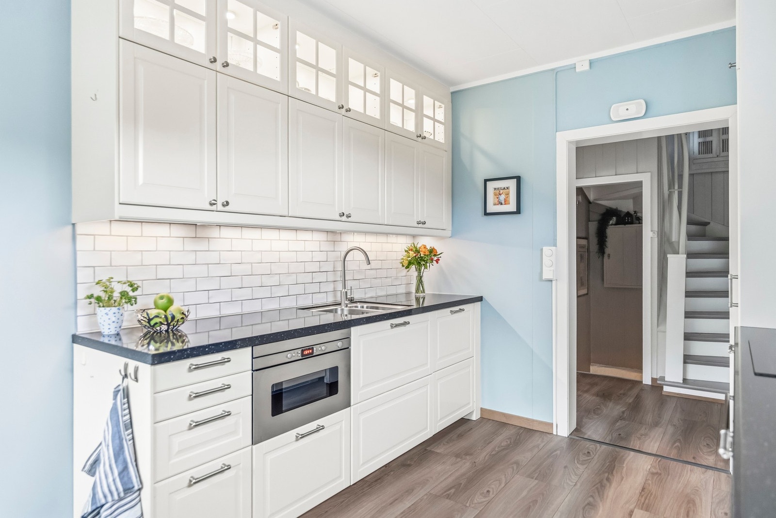 Her får du et kjøkken som fungerer godt i en travel hverdag. Galleribilde