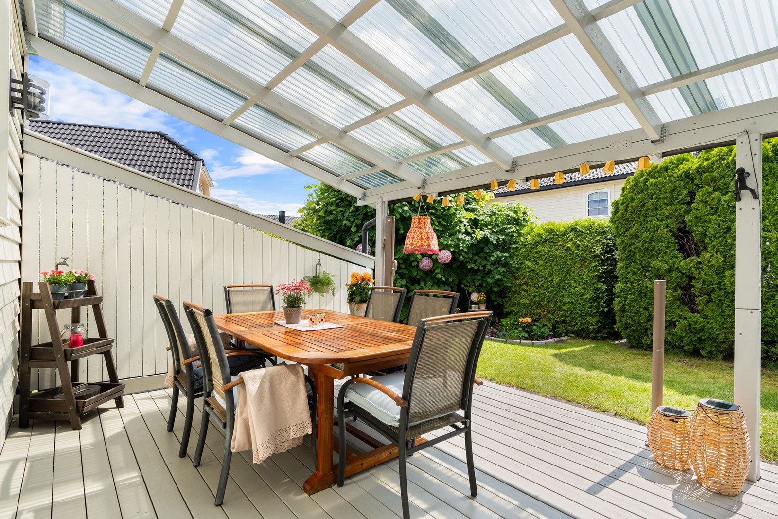 Flere utganger til uteareal gir fleksibel bruk. Galleribilde