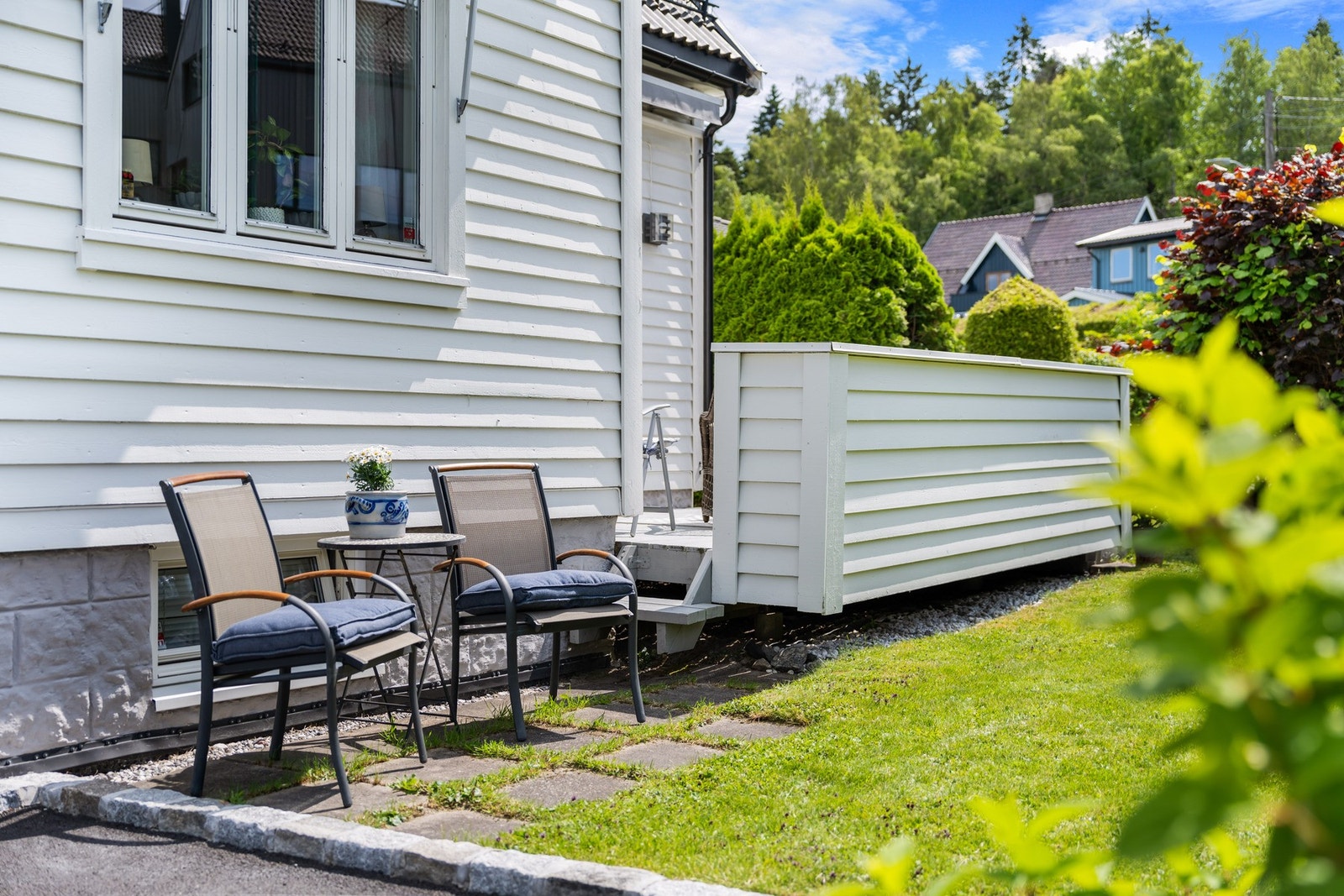 Uteområder som legger til rette for et aktivt uteliv. Galleribilde