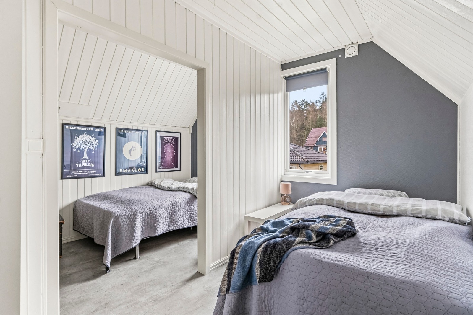 Ideelt som barnerom, gjesterom eller kontor. Galleribilde