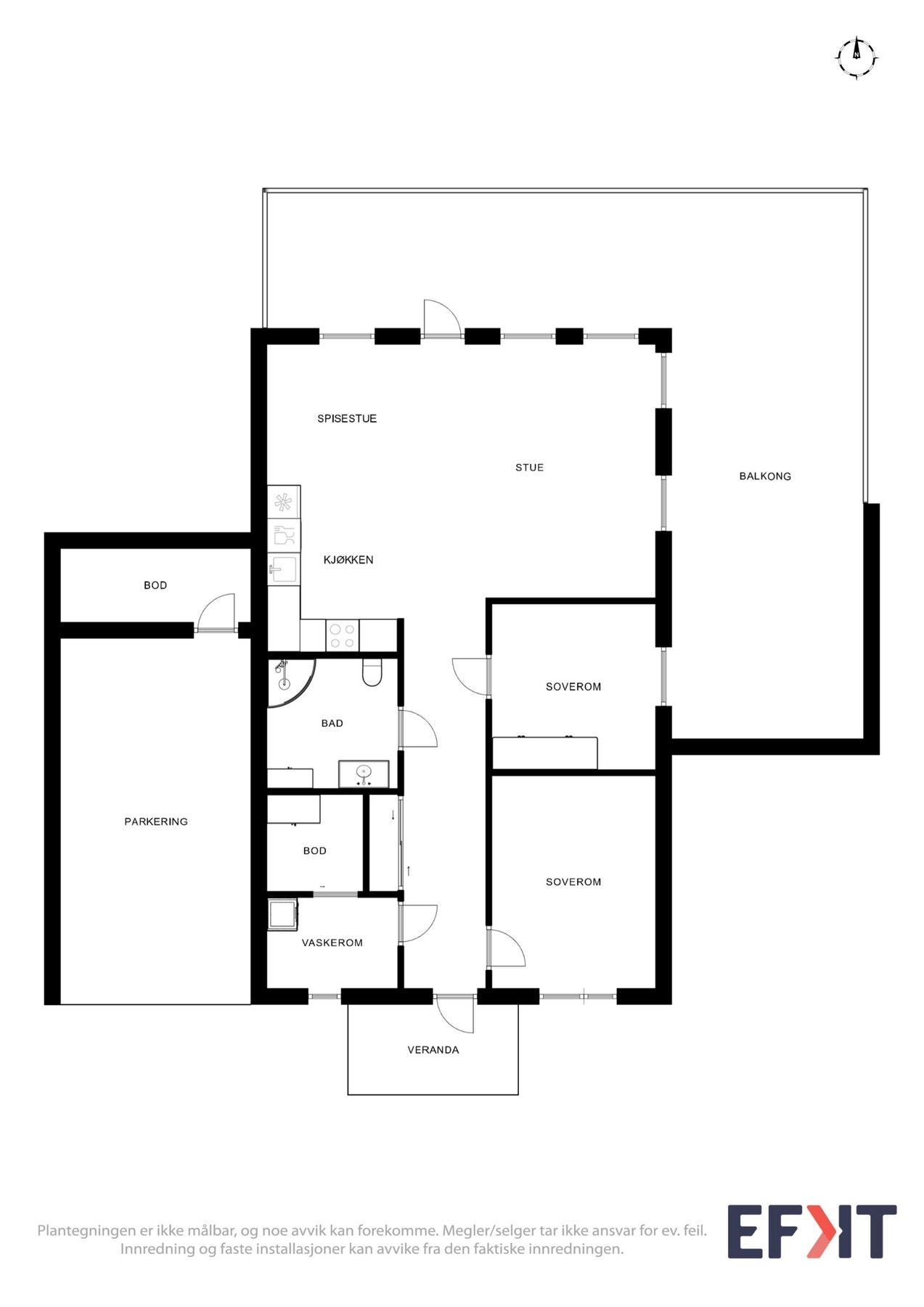 Planskisse Galleribilde