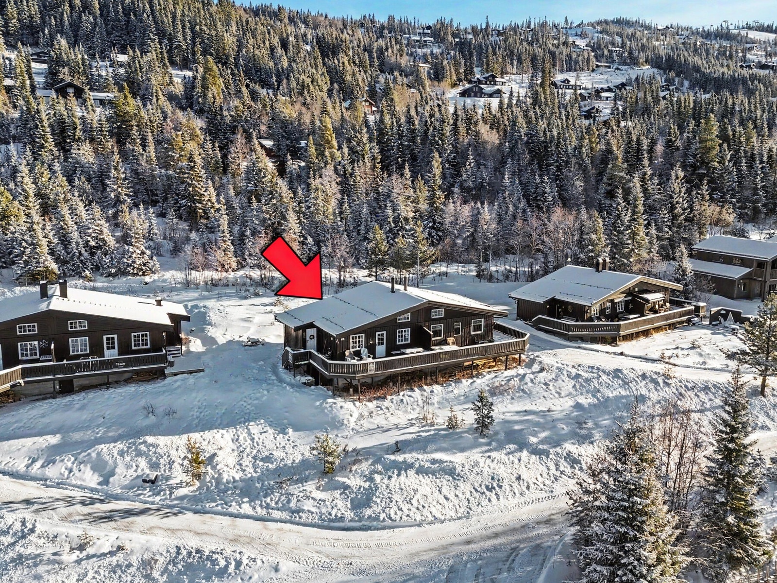 Velkommen til Glimmervegen 10B på Nesfjellet! Eiendomsfoto: Fotograf Pål Harald Uthus/Eie Galleribilde