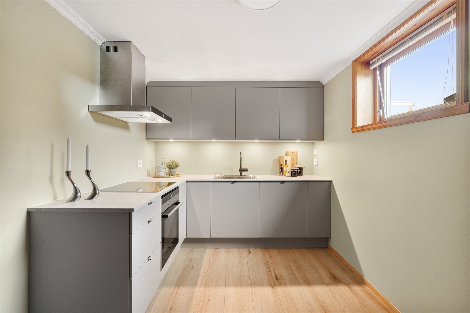 Nyoppusset kjøkken i kjeller Galleribilde