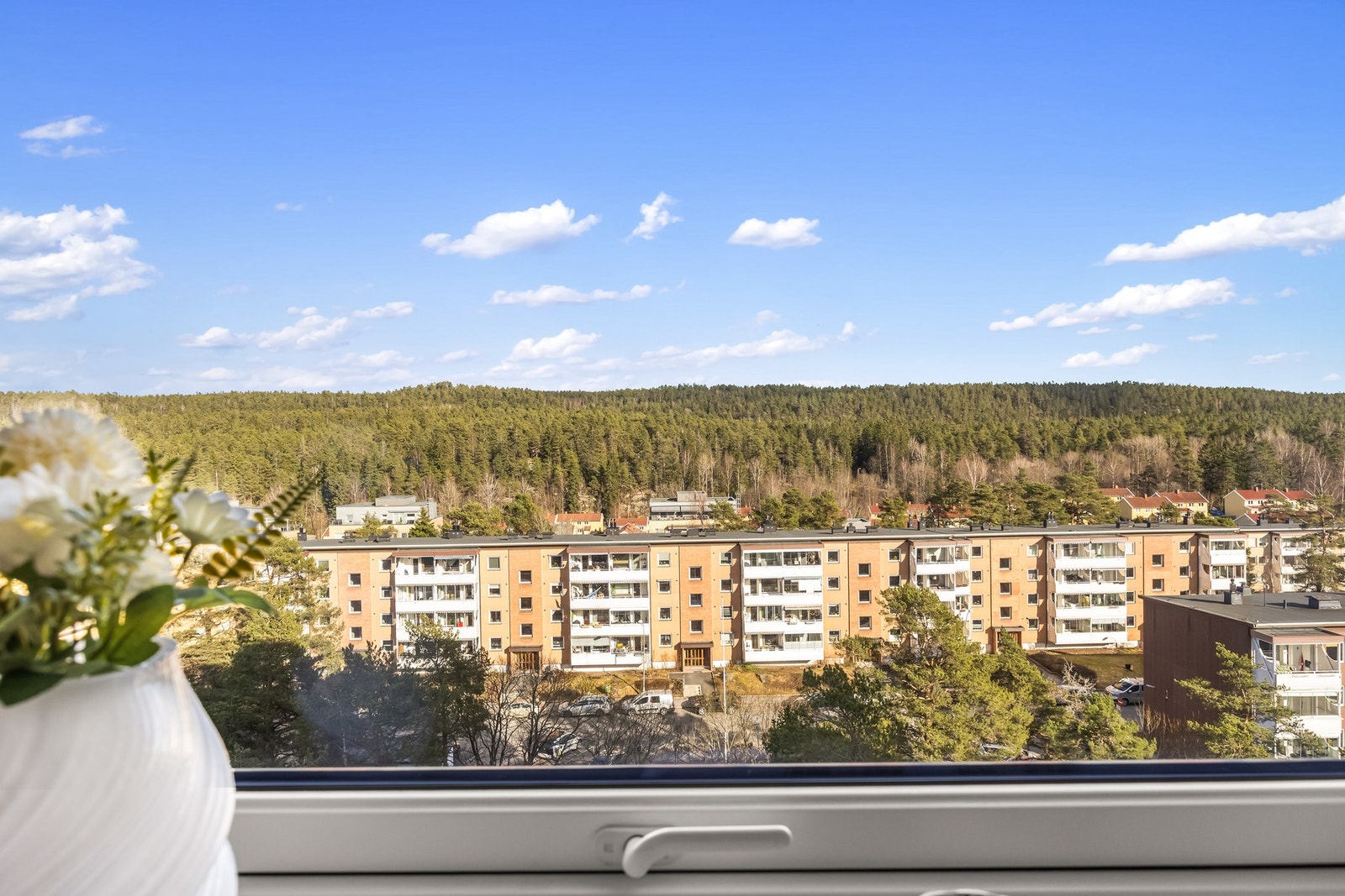 Utsikten fra spisestuen Galleribilde