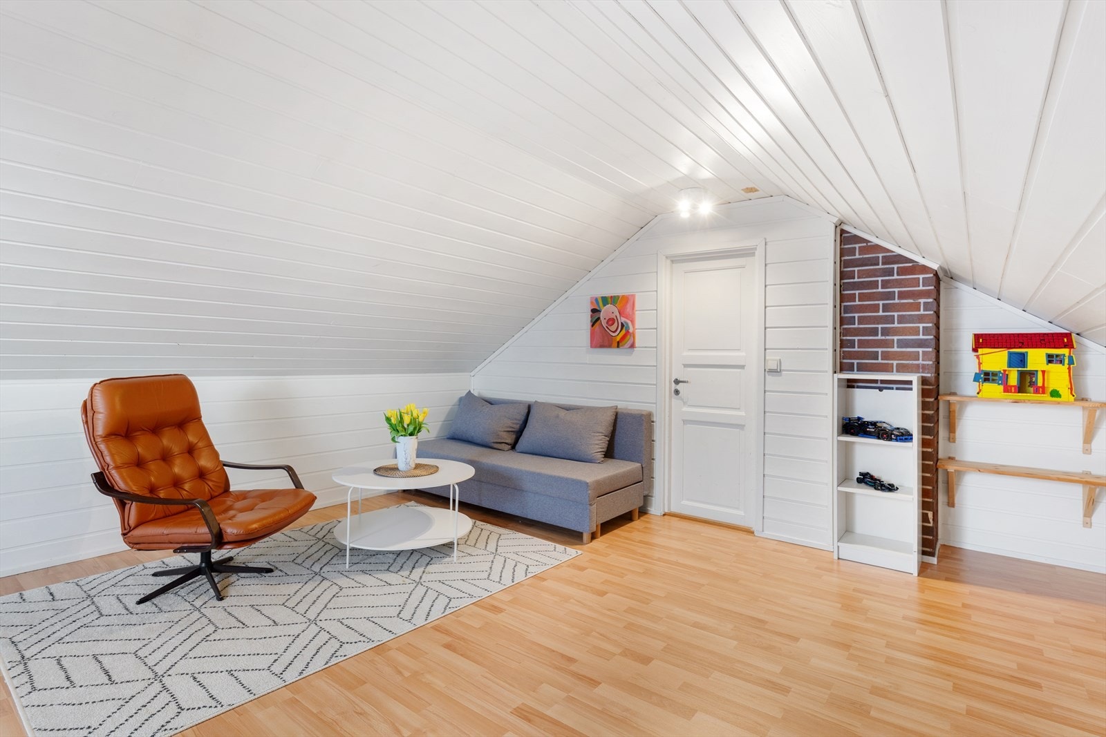 Soverom loft. Galleribilde