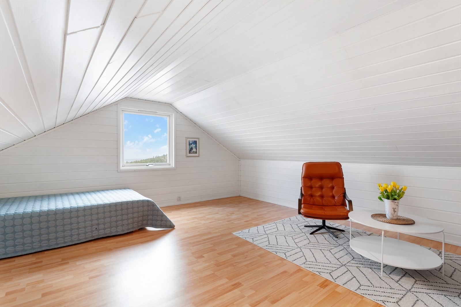 Soverom loft. Galleribilde