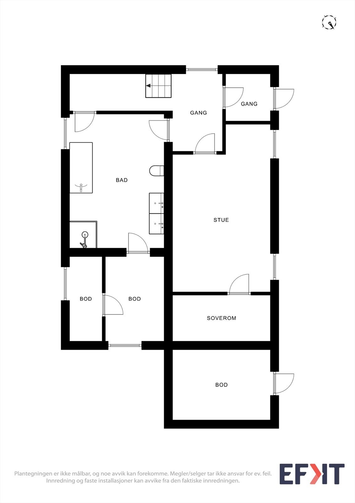 Kjelleretasjen er innredet med et nytt bad, et disponibelt rom/soverom, garderoberom og teknisk rom. Det er gulvvarme i alle rom unntatt vaskekjeller. Galleribilde