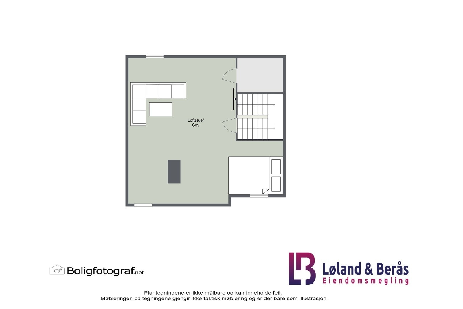 Plantegning 2. etasje Galleribilde