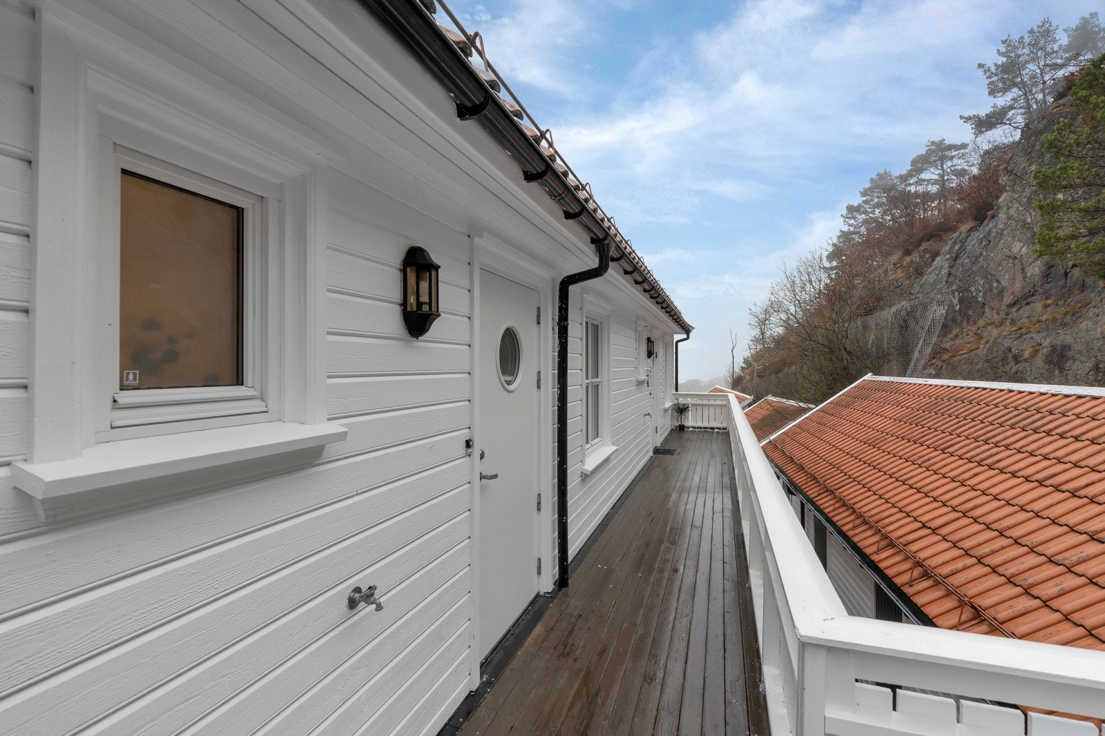 Inngangsparti til leiligheten. Galleribilde