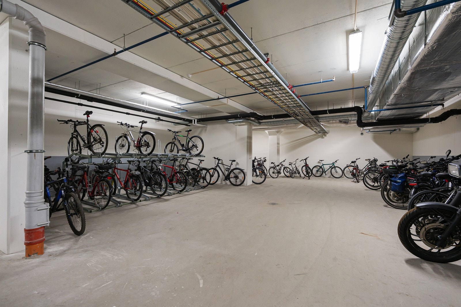 Felles sykkelrom Galleribilde