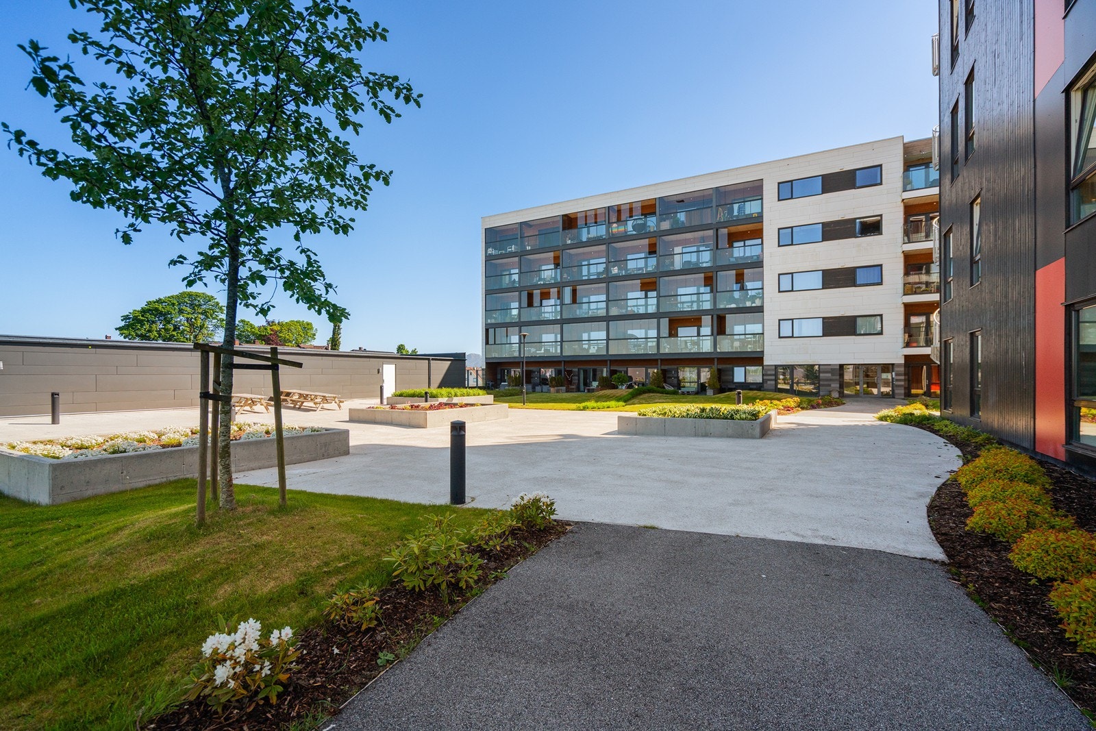 Felles uteområde Galleribilde