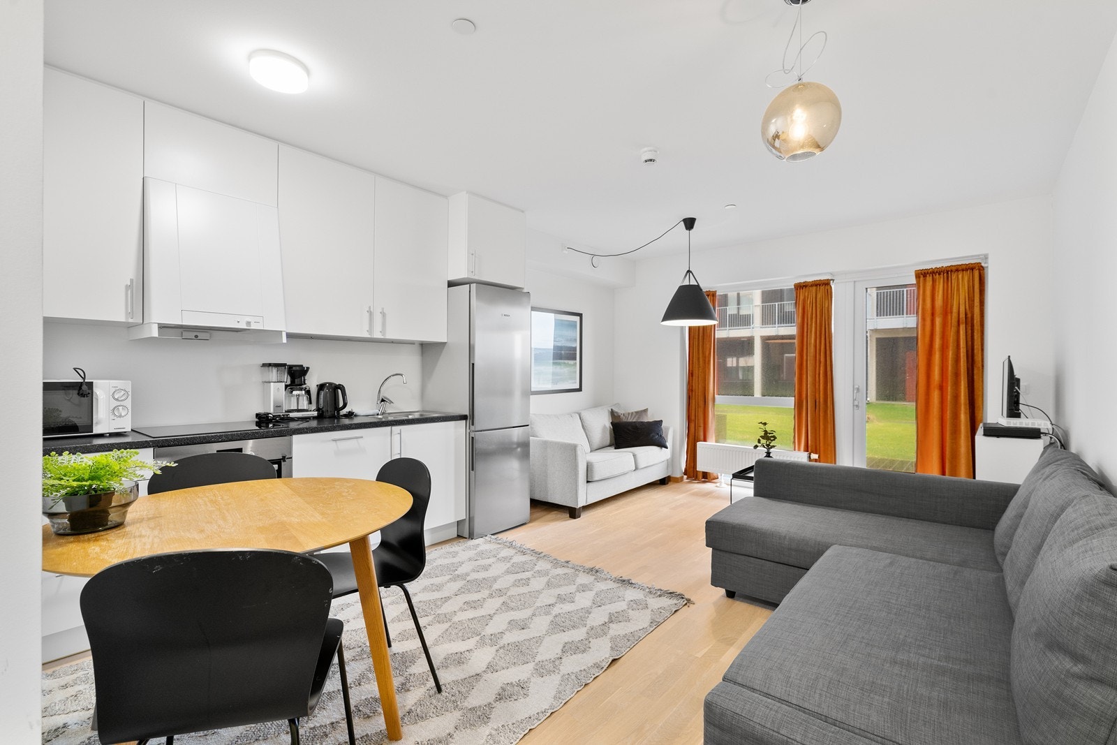 Stue/kjøkken i leiehybelen Galleribilde