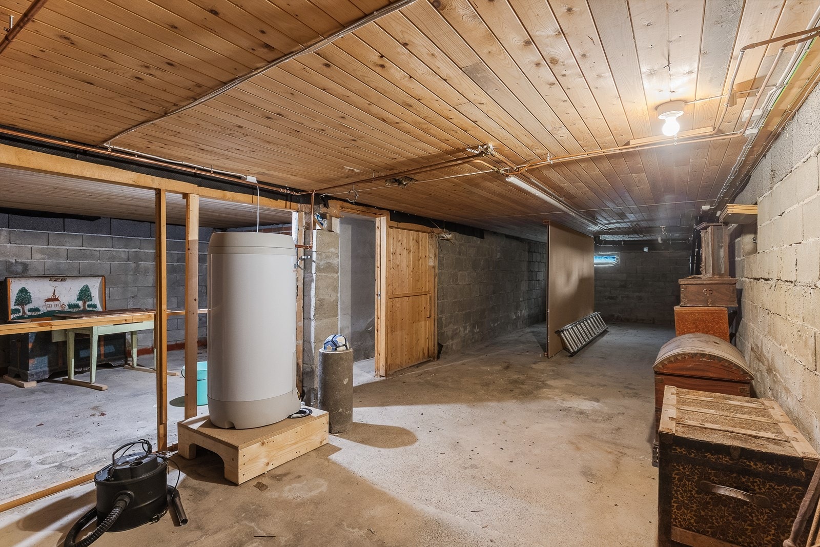 Disponible rom i kjeller, på totalt 88 kvm. Galleribilde