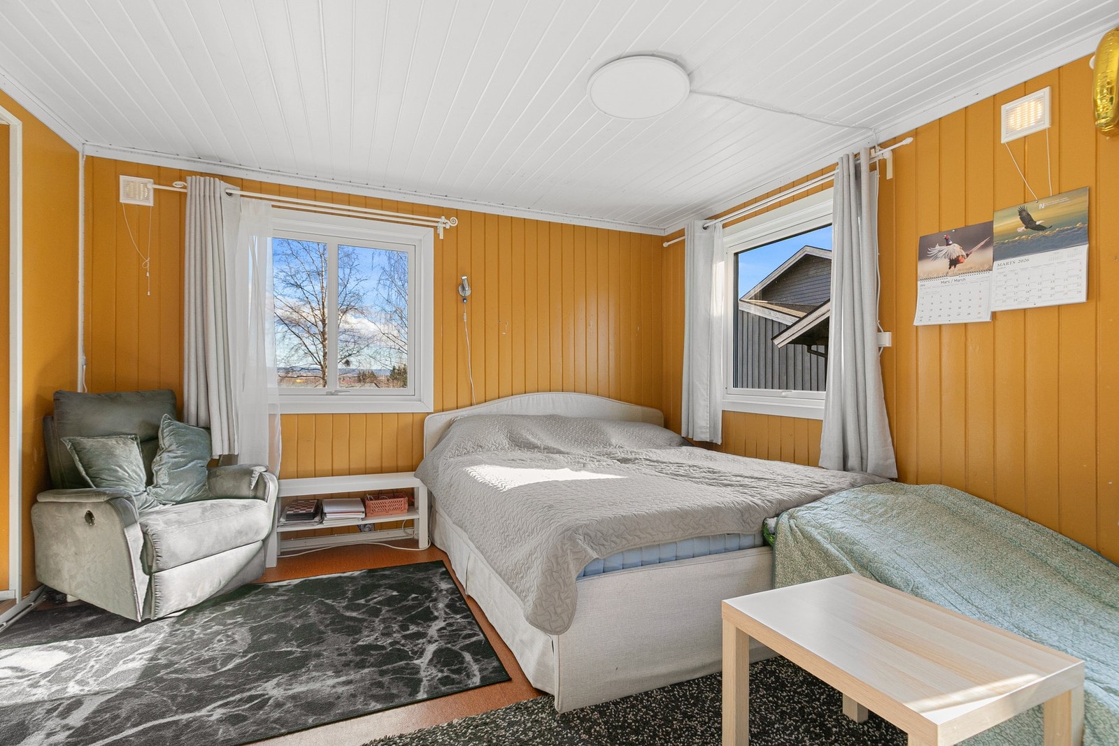 Stue/soverom - anneks. Galleribilde