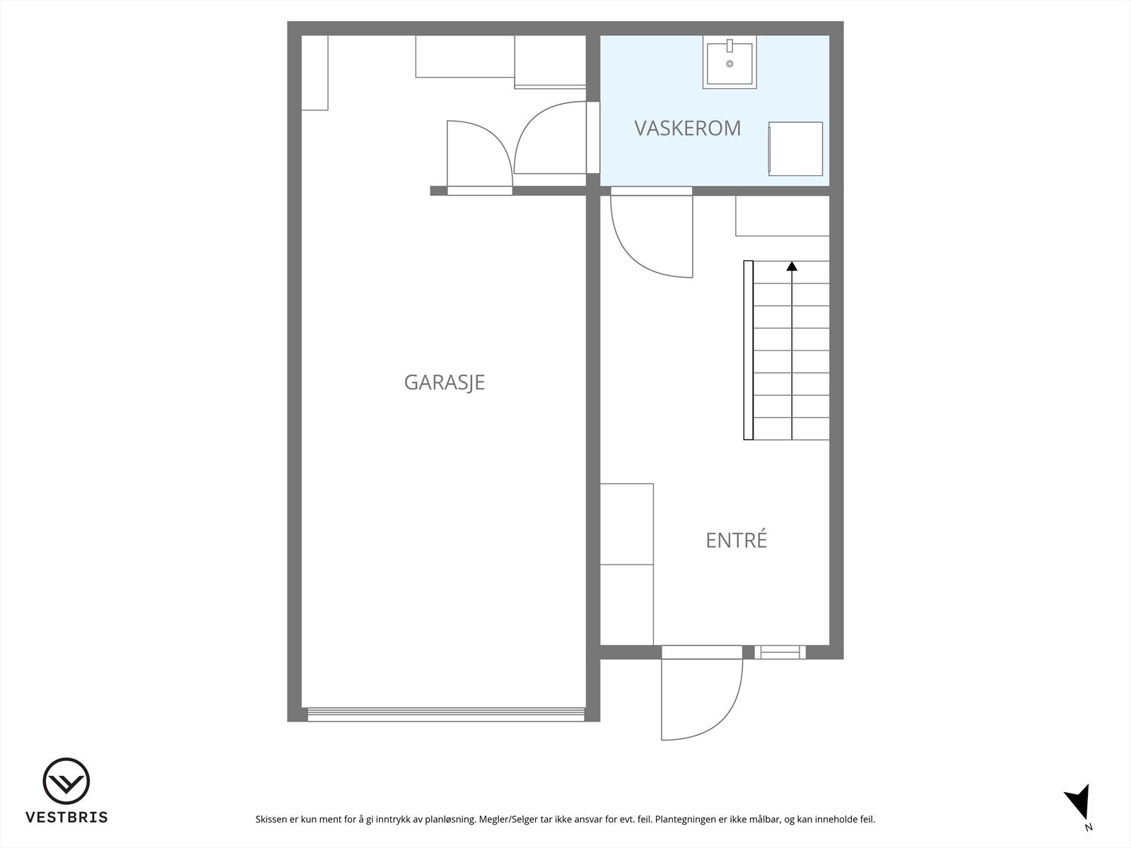 Planløsning underetasje Galleribilde
