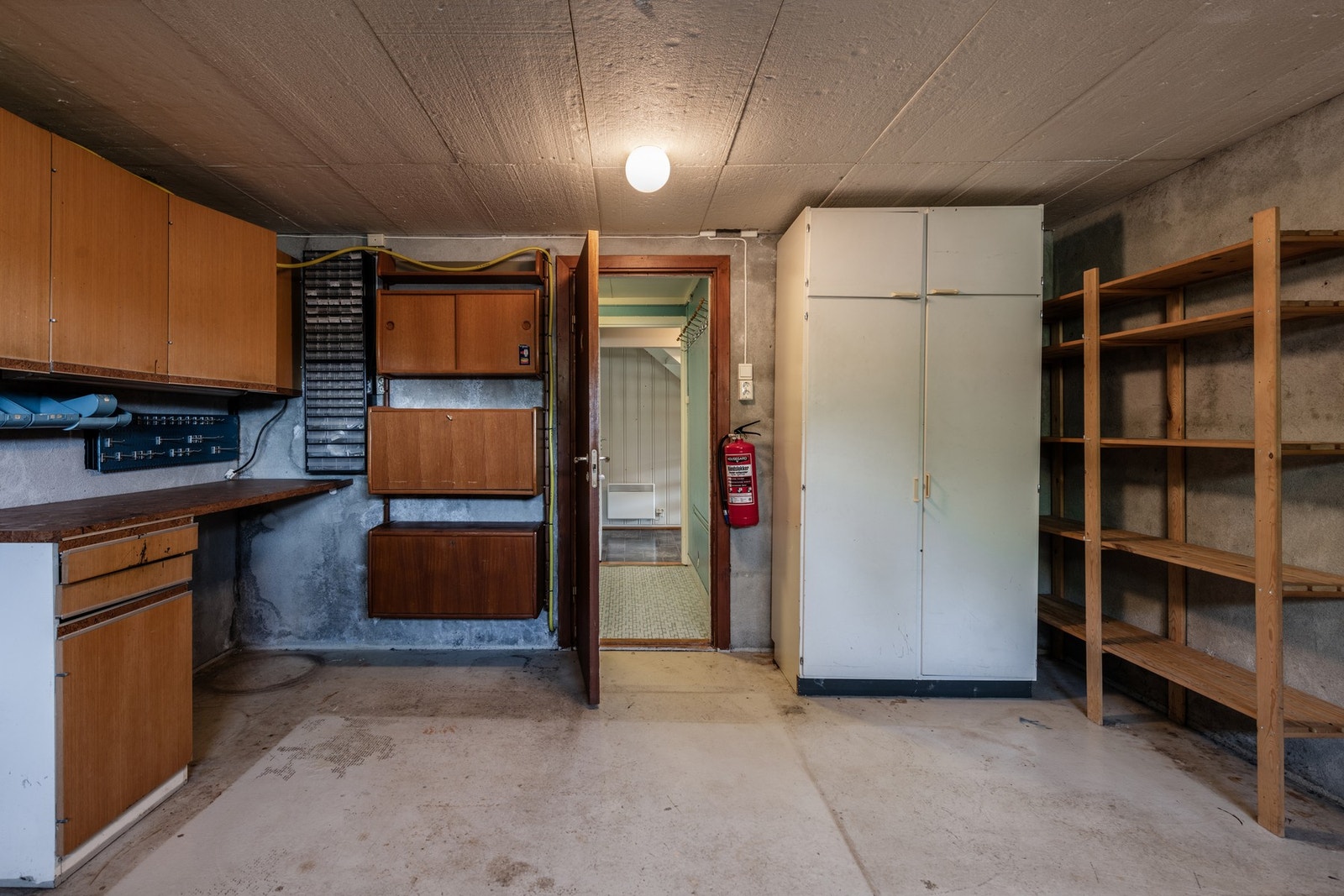 Hobbyrom/bod i underetasje Galleribilde